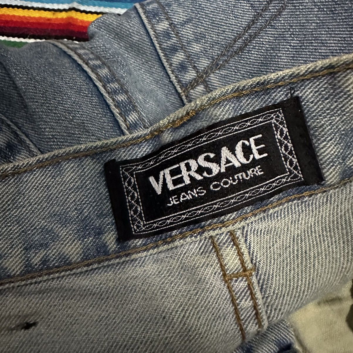 Japanese Brand 💥VERSACE 💥 Baggy Style Versace💥 Size US 34 / EU 50 - 6 Thumbnail