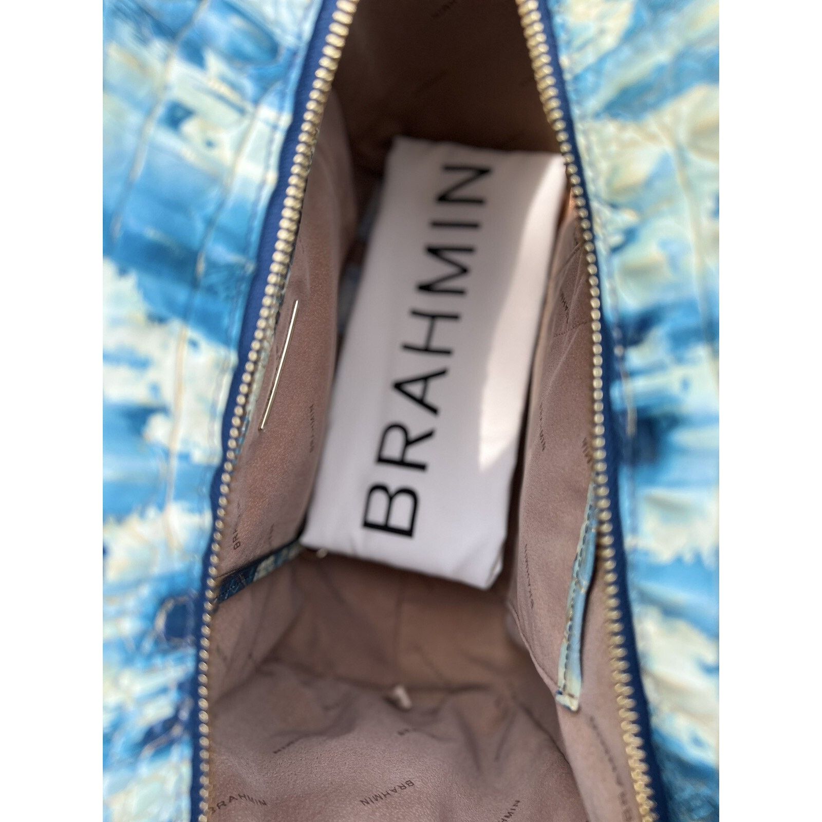 BRAHMIN BRAHMIN BAILEE Deep Water Melbourne Genuine Leather B000513 Size ONE SIZE - 7 Thumbnail