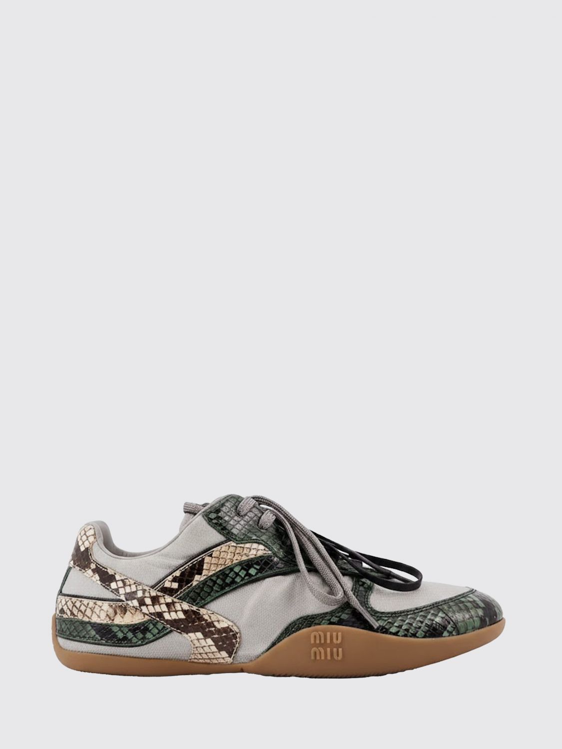 Miu Miu Miu Miu Sneakers Woman Green Size US 7.5 / IT 37.5 - 1 Preview