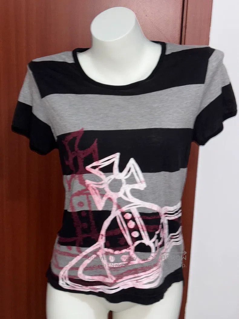 Vivienne Westwood vivienne westwood Red Label Black and Grey Striped Short S Size M / US 6-8 / IT 42-44 - 1 Thumbnail