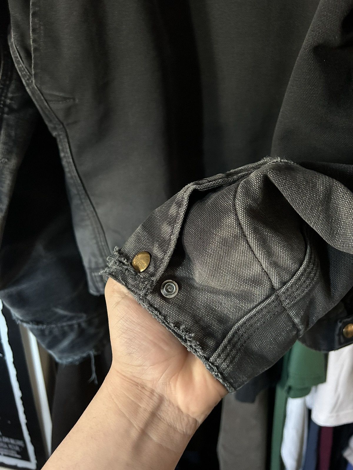 Carhartt × Vintage RARE J01 BLK Detroit Jacket Size US L / EU 52-54 / 3 - 5 Thumbnail