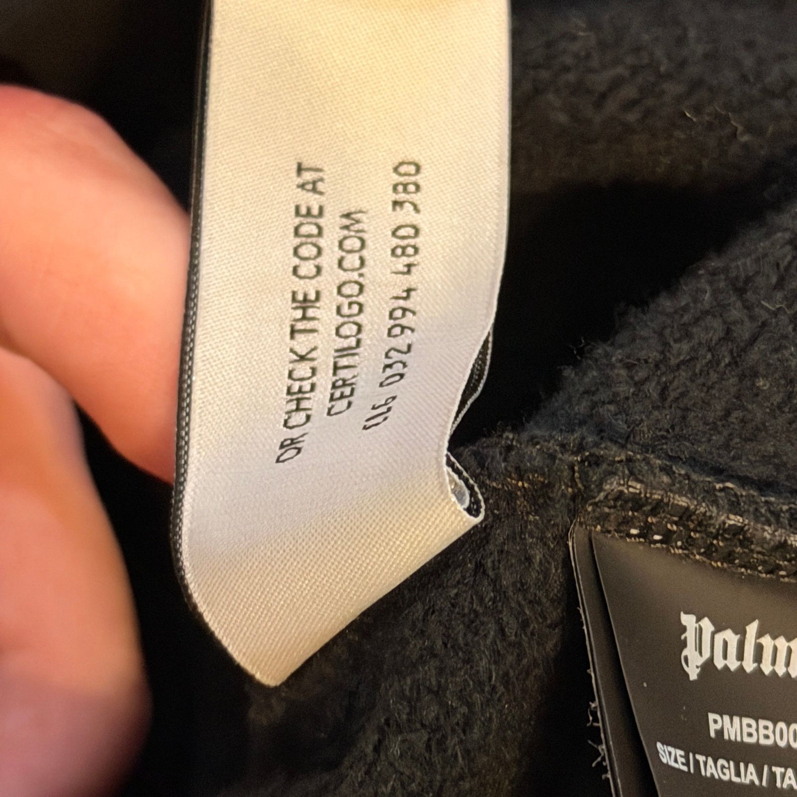 Palm Angels Palm Angels Sprayed Logo St. Moritz Hoodie Size US XXL / EU 58 / 5 - 5 Thumbnail
