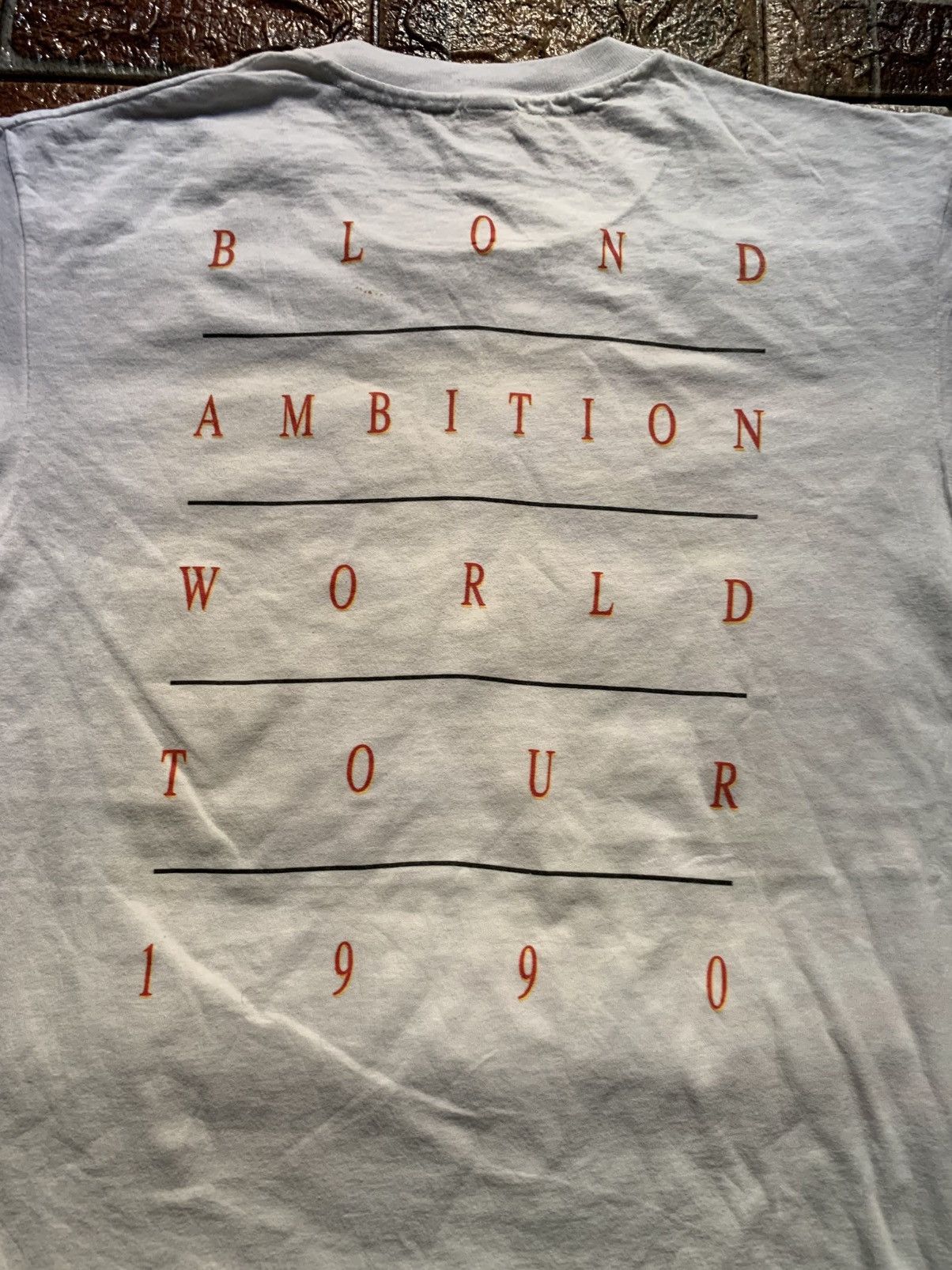 Band Tees Vintage Madonna Blond Ambition 1990 World Tour Tee Size US M / EU 48-50 / 2 - 7 Thumbnail