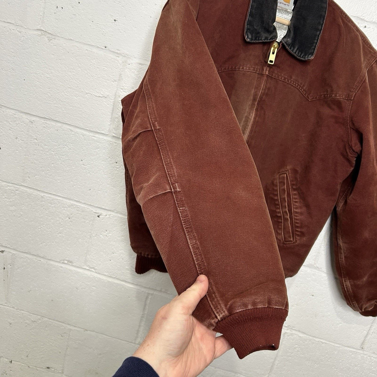 Carhartt Vintage Carhartt Quilted Santa Fe Jacket “Clay Red” J14 CLY Size US M / EU 48-50 / 2 - 7 Thumbnail