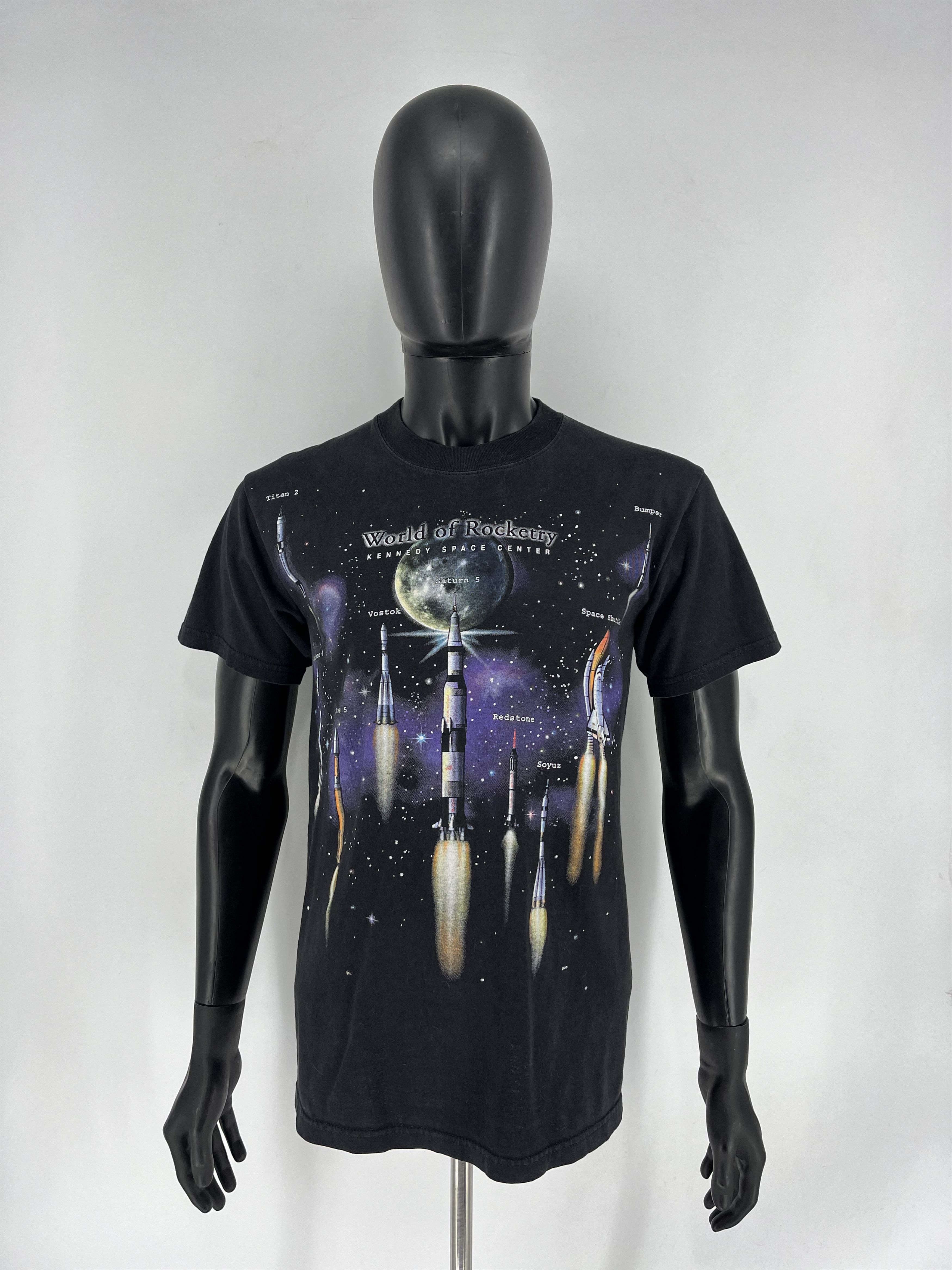 Vintage Vintage Art Unlimited NASA Space World of Rocketry Size US S / EU 44-46 / 1 - 2 Thumbnail