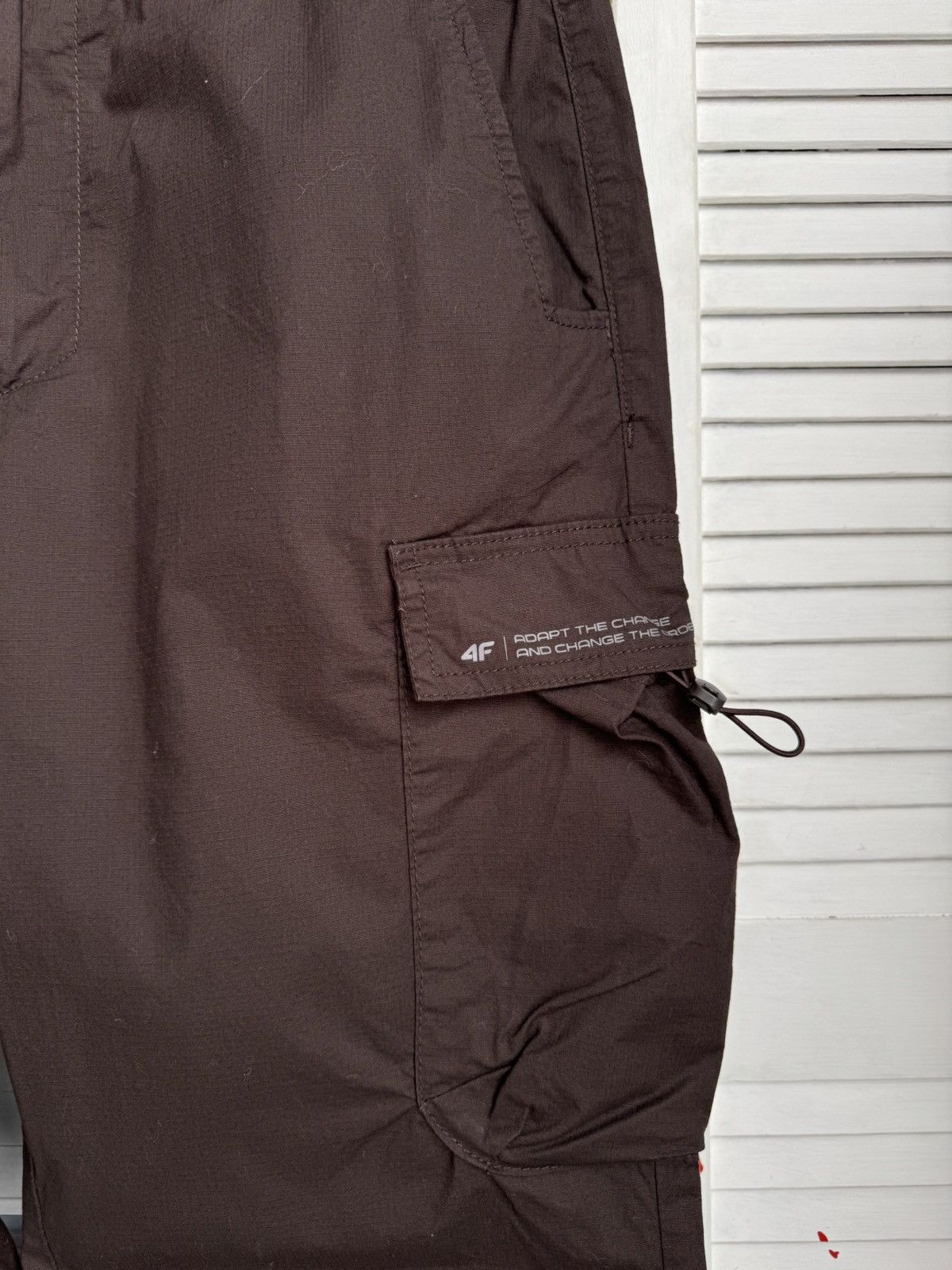 Other 4F Cargo Pants Regular Fit Brown Outdoor Hiking Utility Size US 34 / EU 50 - 5 Thumbnail