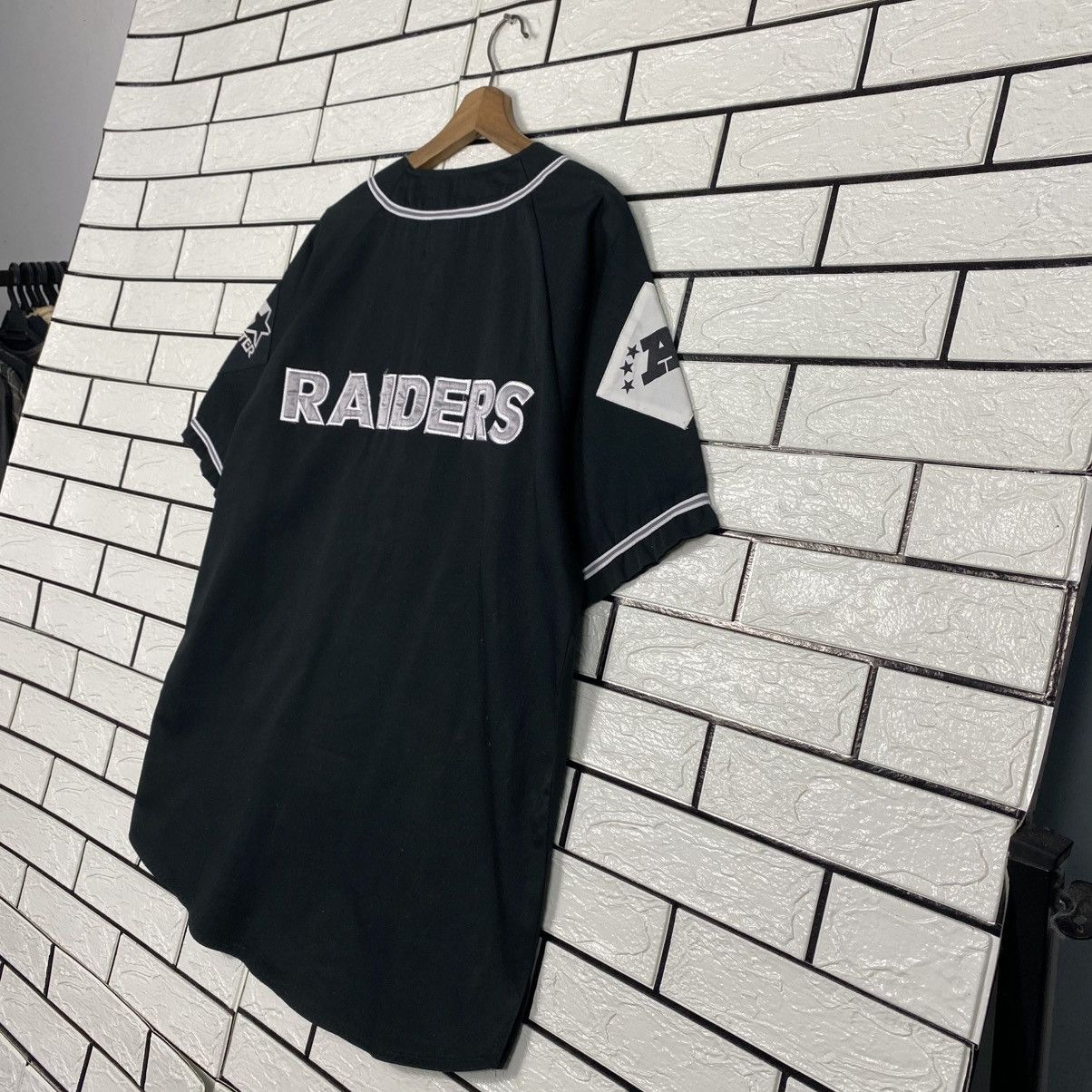 Starter 📌Sportwear Button Shirt Bowling Starter Raiders Big Logo Size US L / EU 52-54 / 3 - 13 Thumbnail