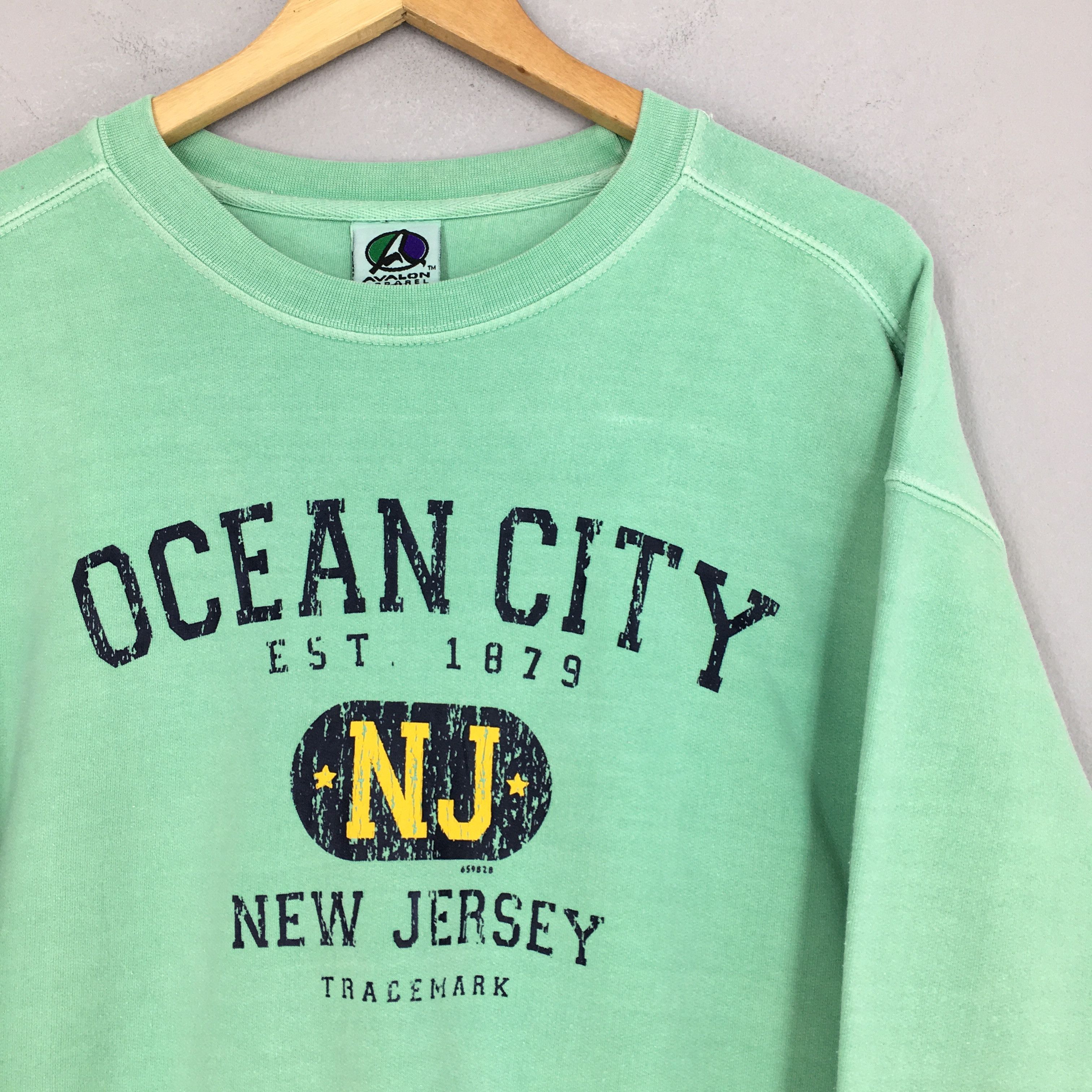 Vintage Vintage Ocean City New Jersey Sweatshirt Medium Size US M / EU 48-50 / 2 - 2 Thumbnail
