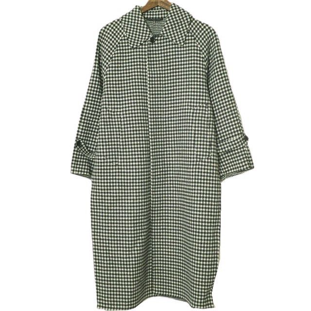 Other Other H BEAUTY&YOUTH CHECK RAGLAN COAT Wool Nylon Coat Textile Outerwear 1625-104-4974 DUTY FREE for USA Size ONE SIZE - 1 Thumbnail