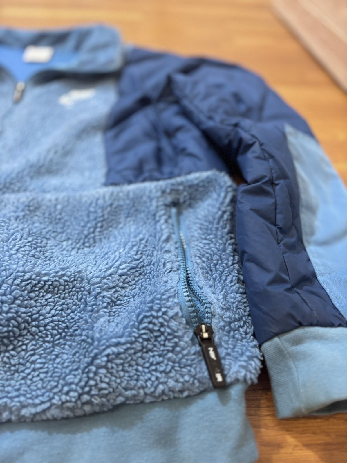 Nike × Vintage Vintage Polar jacket 20’s central logo halfzip y2k drip Size US XS / EU 42 / 0 - 6 Thumbnail
