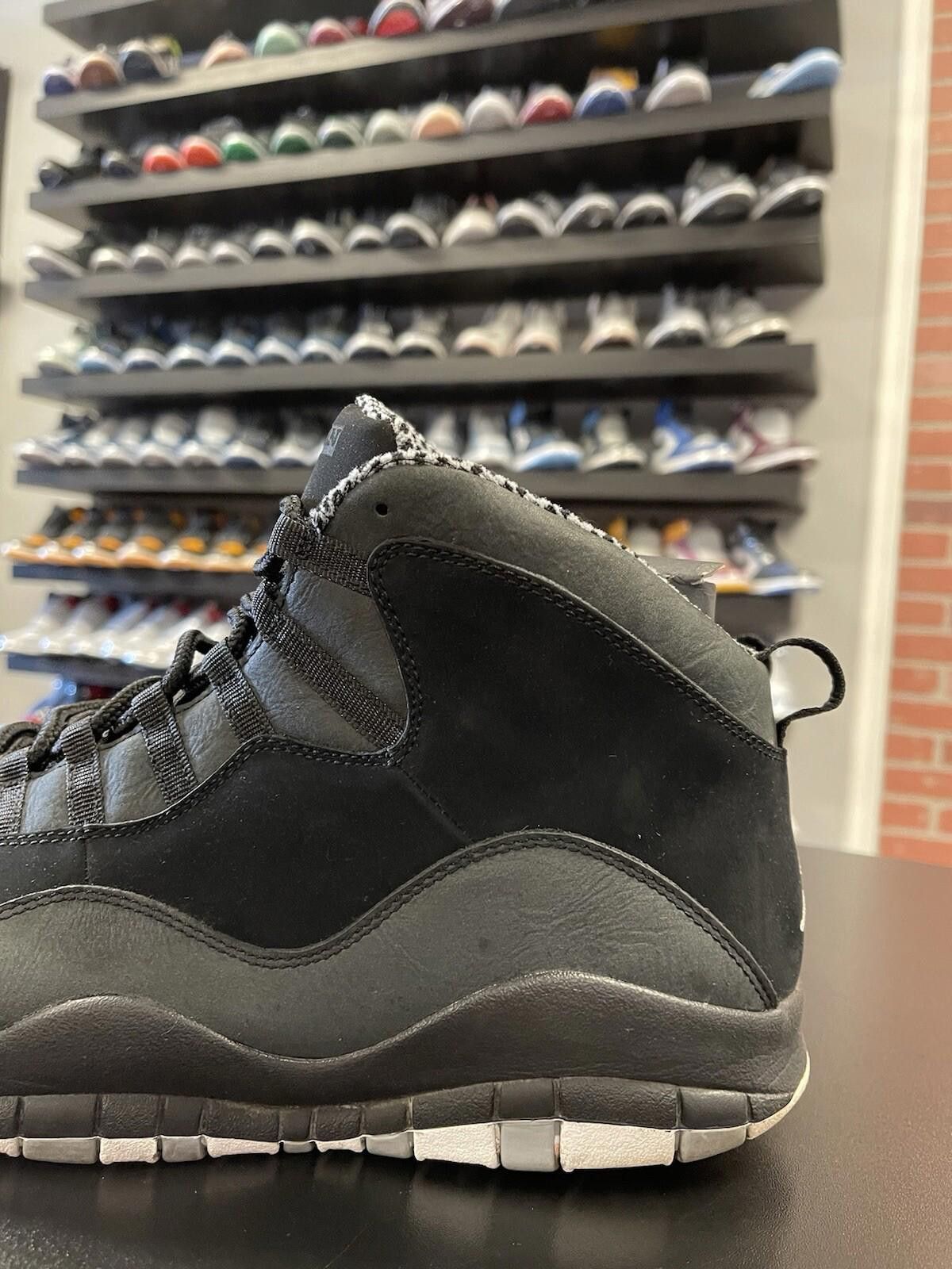 Jordan Brand Size 14 - Nike Air Jordan 10 Retro Stealth 310805-003 Size US 14 / EU 47 - 5 Thumbnail