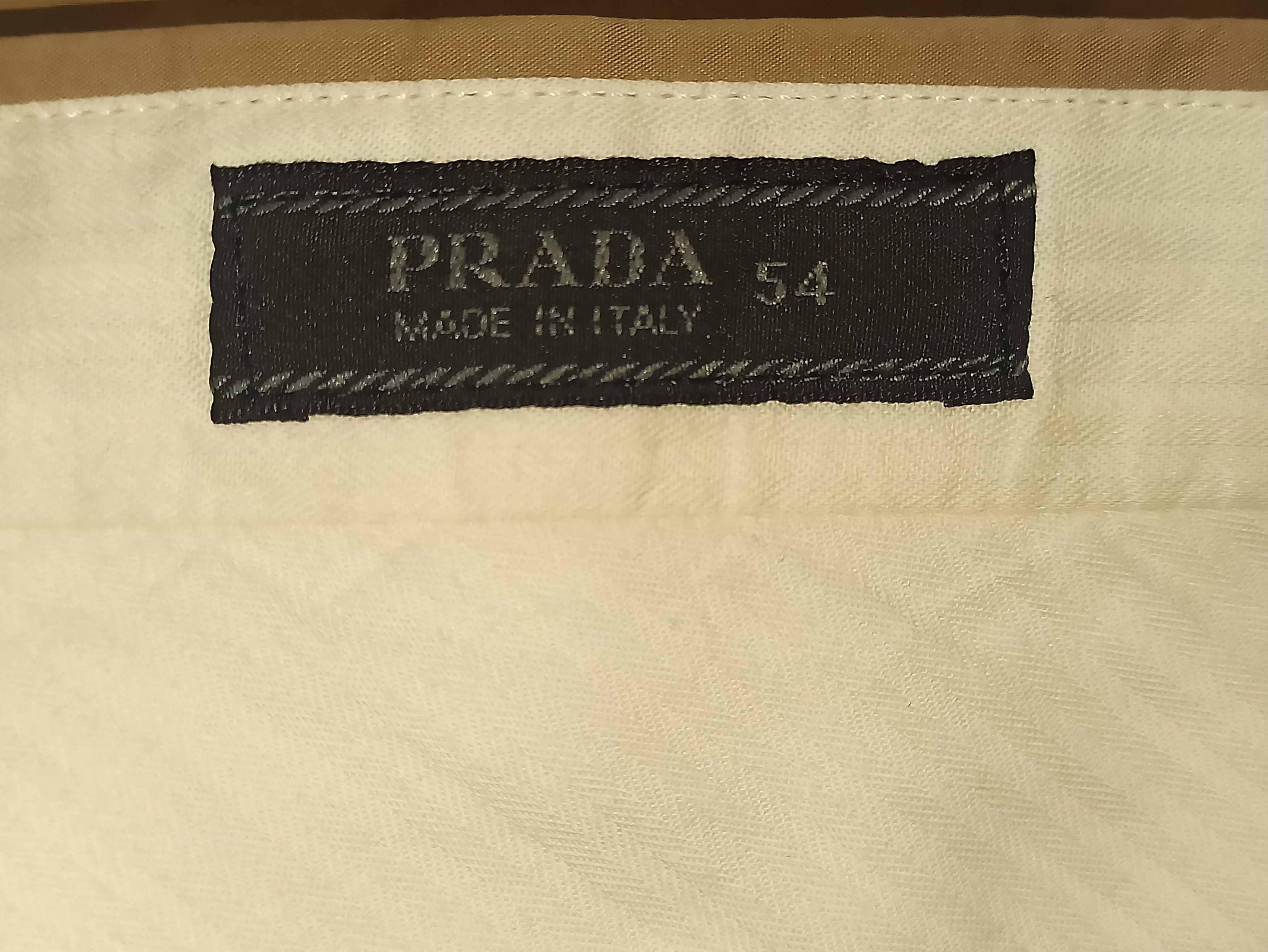 Prada Prada Beige Vintage Pants Size US 36 / EU 52 - 4 Thumbnail