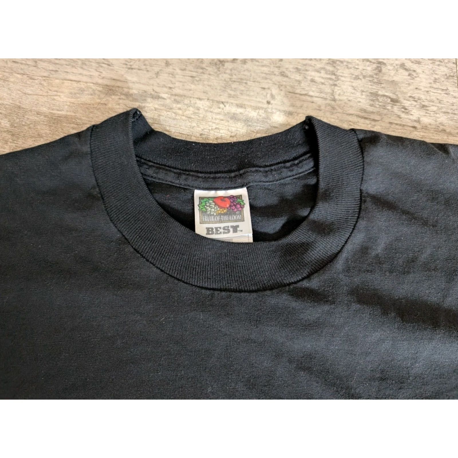 Fruit Of The Loom VINTAGE DARE "To Resist Drugs And Violence" T-Shirt Medium Black 90s Cotton Mens Size US M / EU 48-50 / 2 - 3 Thumbnail