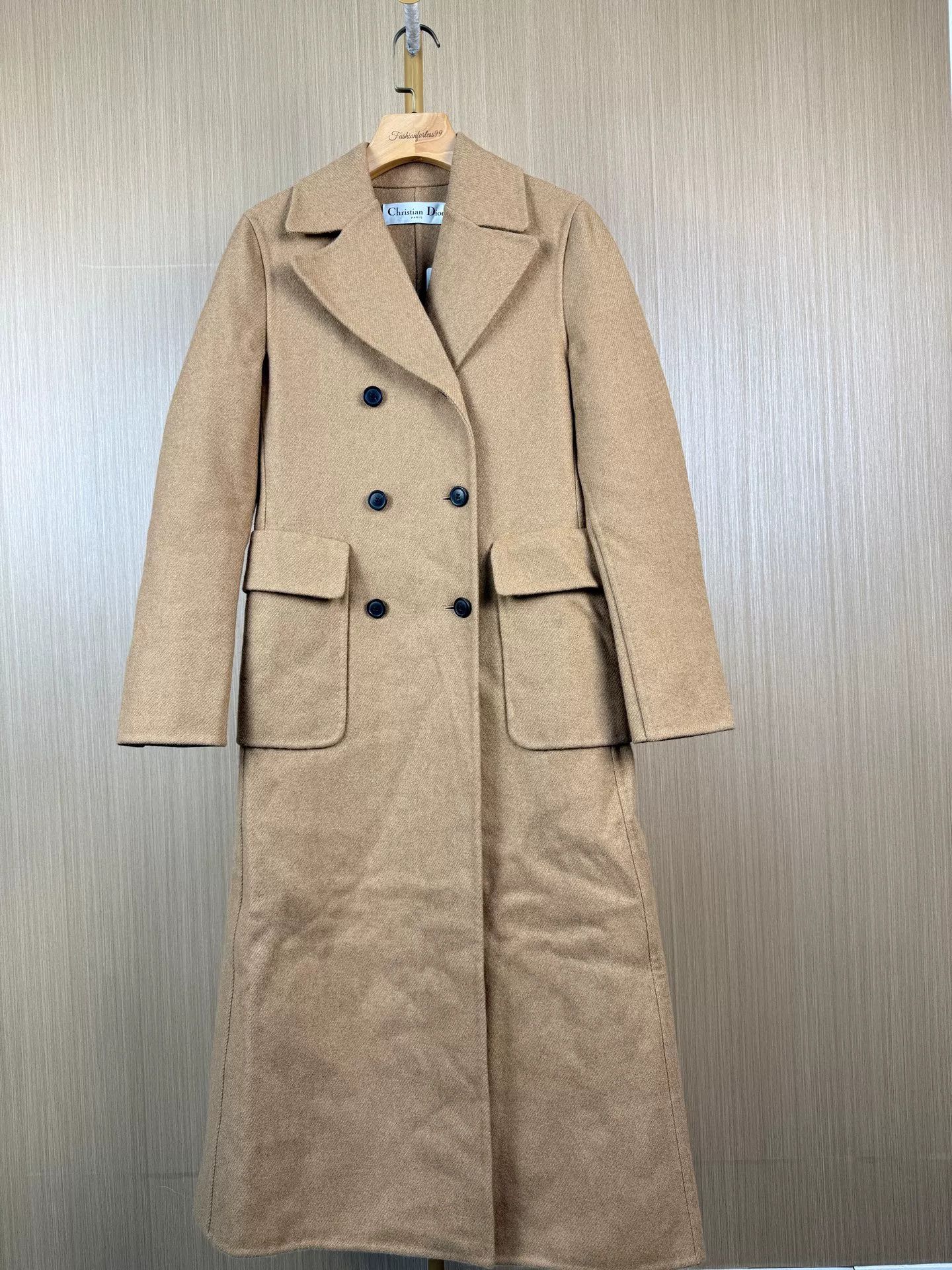 Dior dior long wool coat size 36 Size US S / EU 44-46 / 1 - 1 Thumbnail