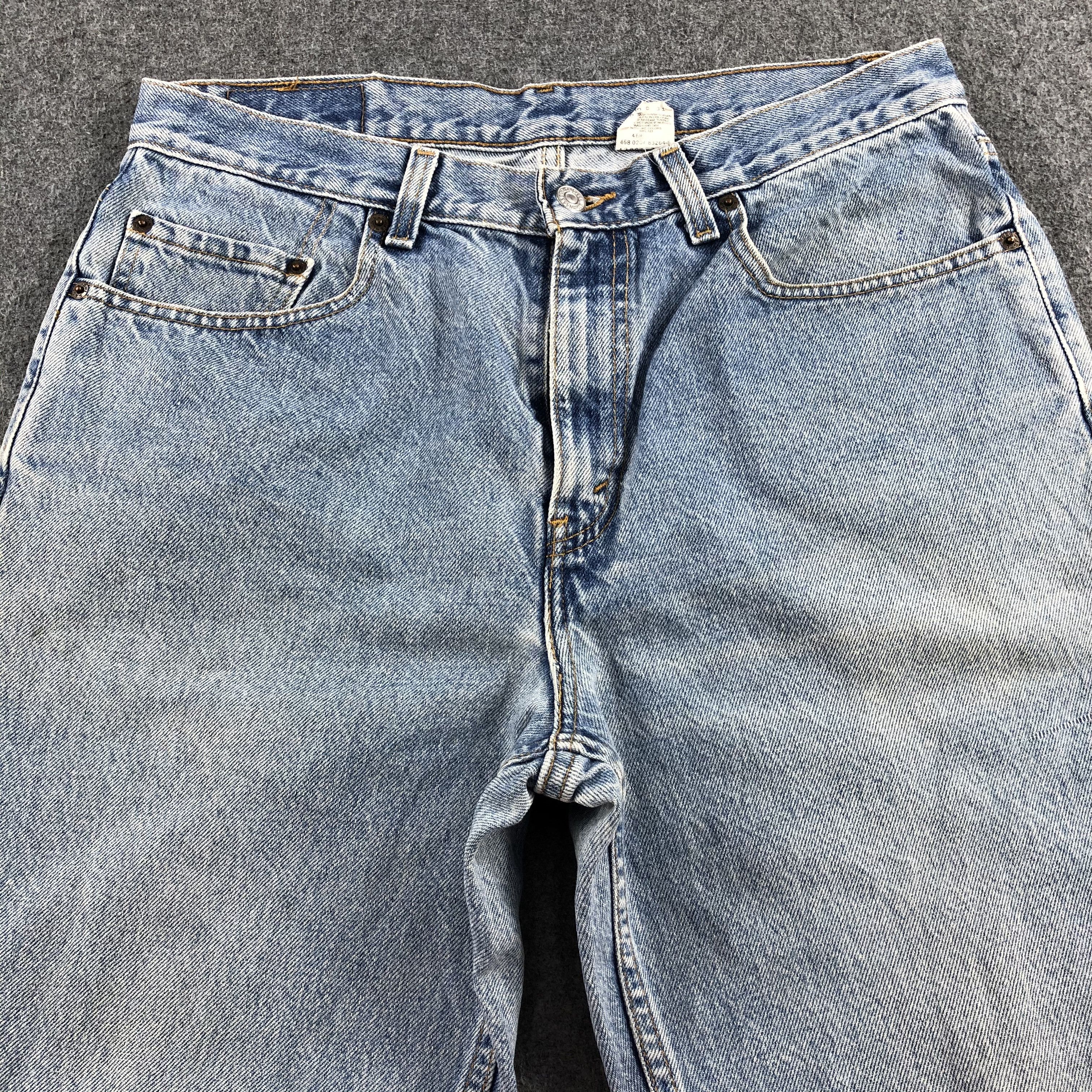 Levi's 90s Vintage Light Wash Levis Jeans-J2000 Size US 34 / EU 50 - 3 Thumbnail