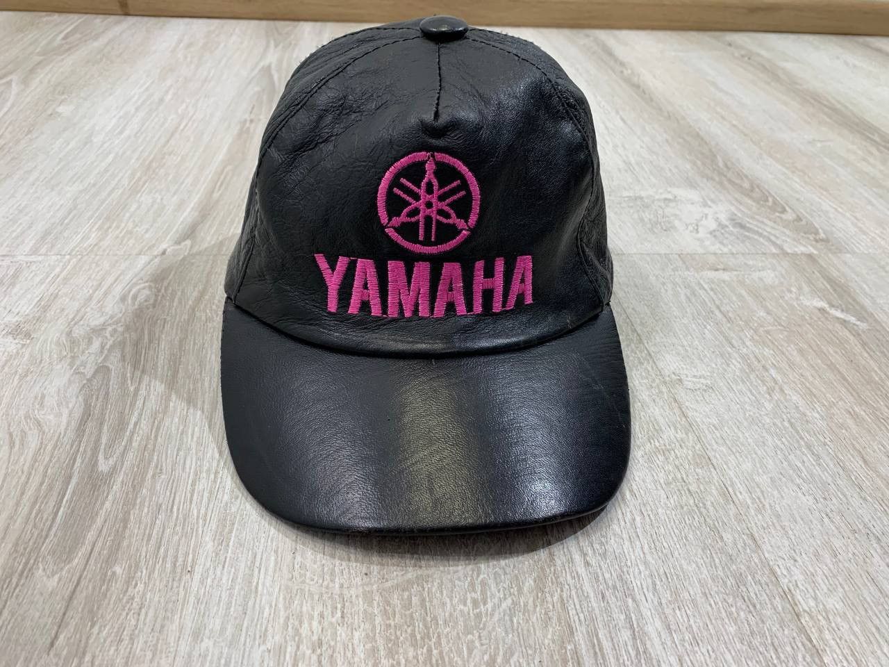 Yamaha Mens vintage leather cap Yamaha Size ONE SIZE - 2 Thumbnail