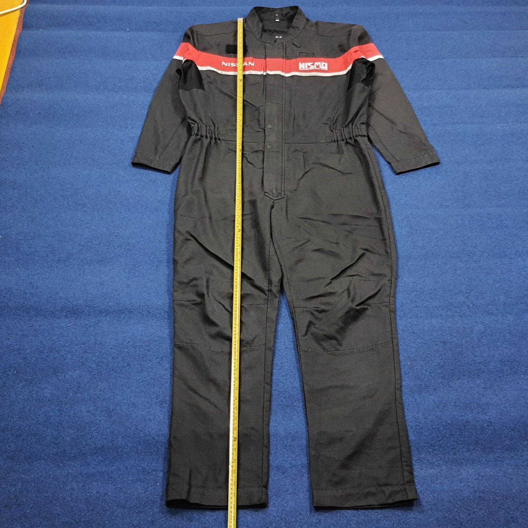 Japanese Brand Vintage JDM NISMO Nissan Racing Team Mechanics Coverall Size US XL / EU 56 / 4 - 5 Thumbnail