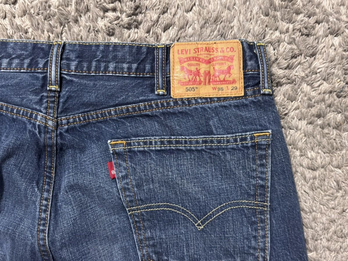 Levi's × Levi's Vintage Clothing Vintage Levis 505 Size 36x29 Distressed Hem Red Tag 90s Y2K Size US 36 / EU 52 - 9 Thumbnail