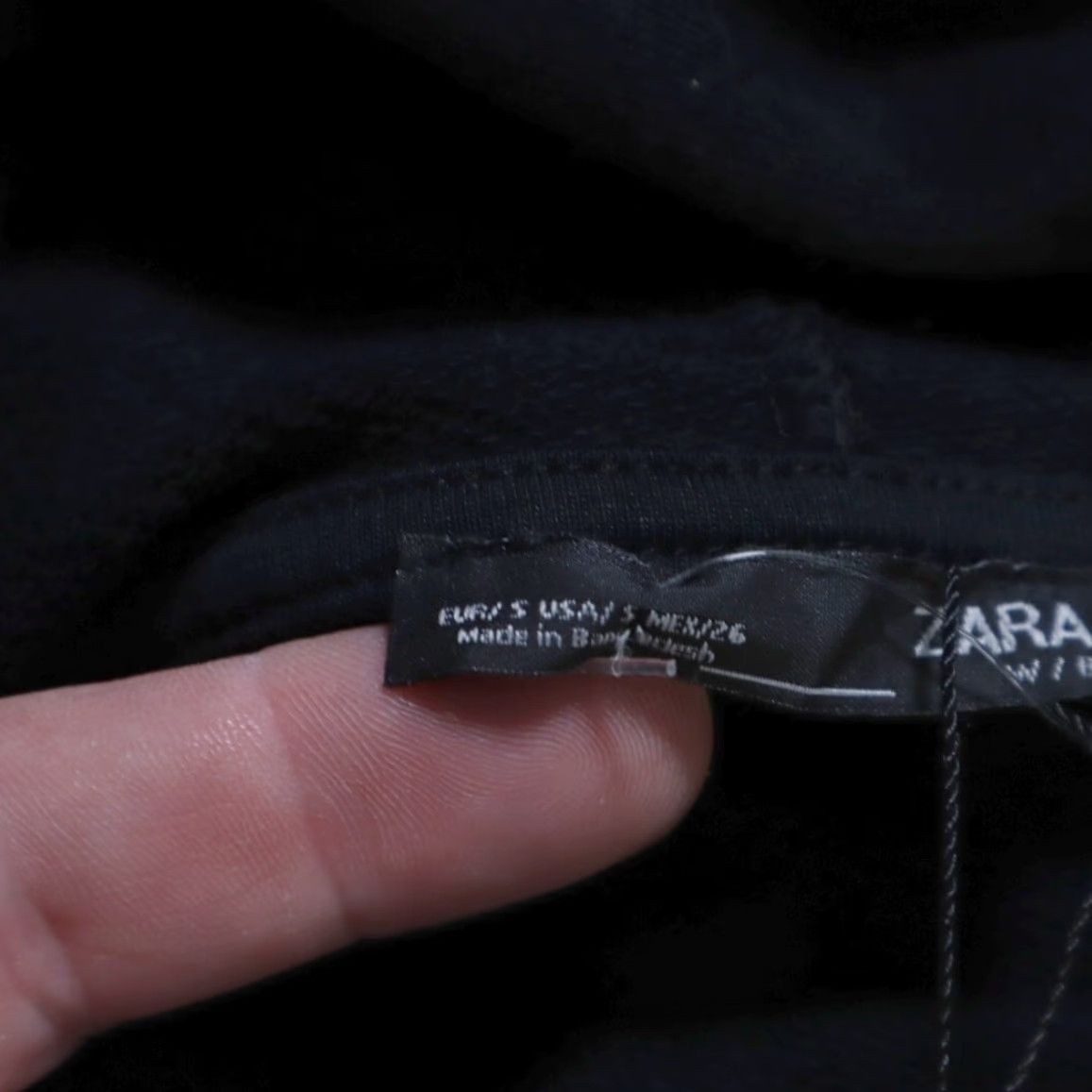 Zara Zara W/B Collection Sleeveless Oversized Solid Hoodie Black Women's S Size S / US 4 / IT 40 - 7 Thumbnail