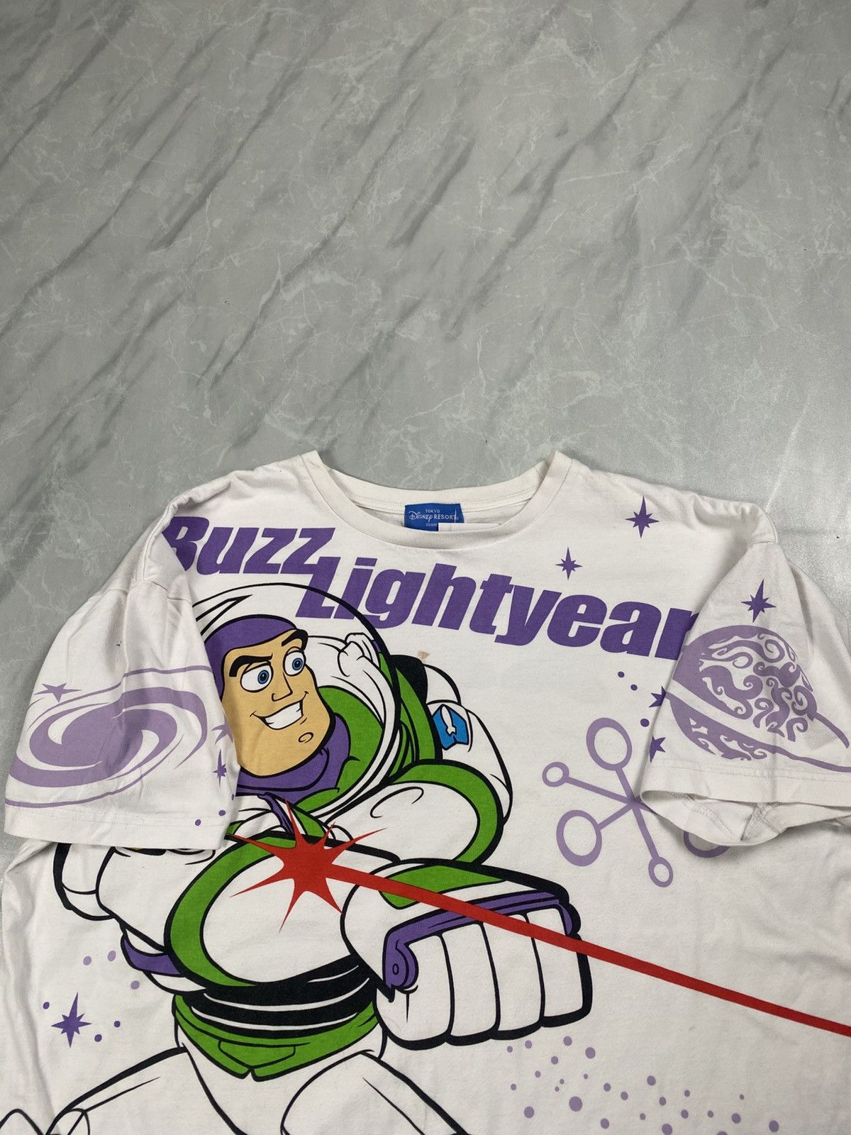 Disney Grail RARE Tokyo Disney Vintage Buzz Lightyear Tee Size US XXL / EU 58 / 5 - 5 Thumbnail