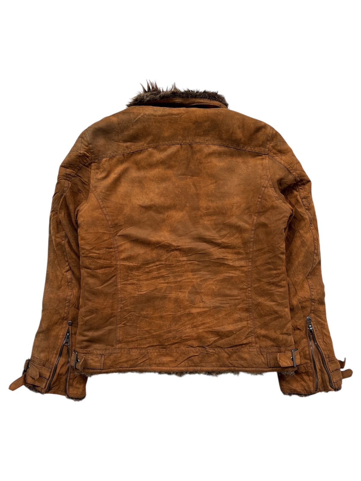 In The Attic × Japanese Brand × Tornado Mart Fur Rider Jacket Size US M / EU 48-50 / 2 - 2 Thumbnail