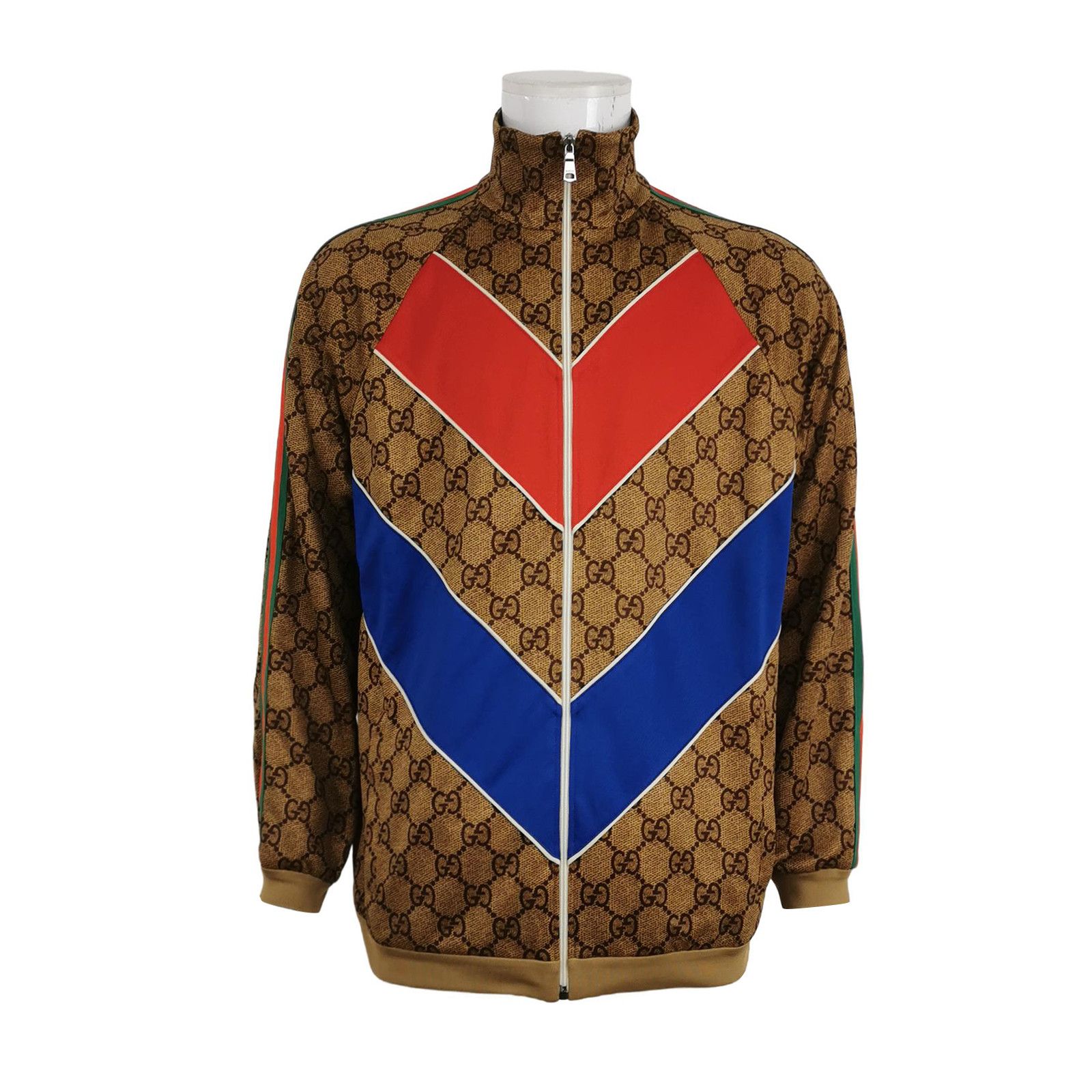 Gucci Gucci GG Monogram V-Line Track Jacket Size S Size US S / EU 44-46 / 1 - 1 Thumbnail
