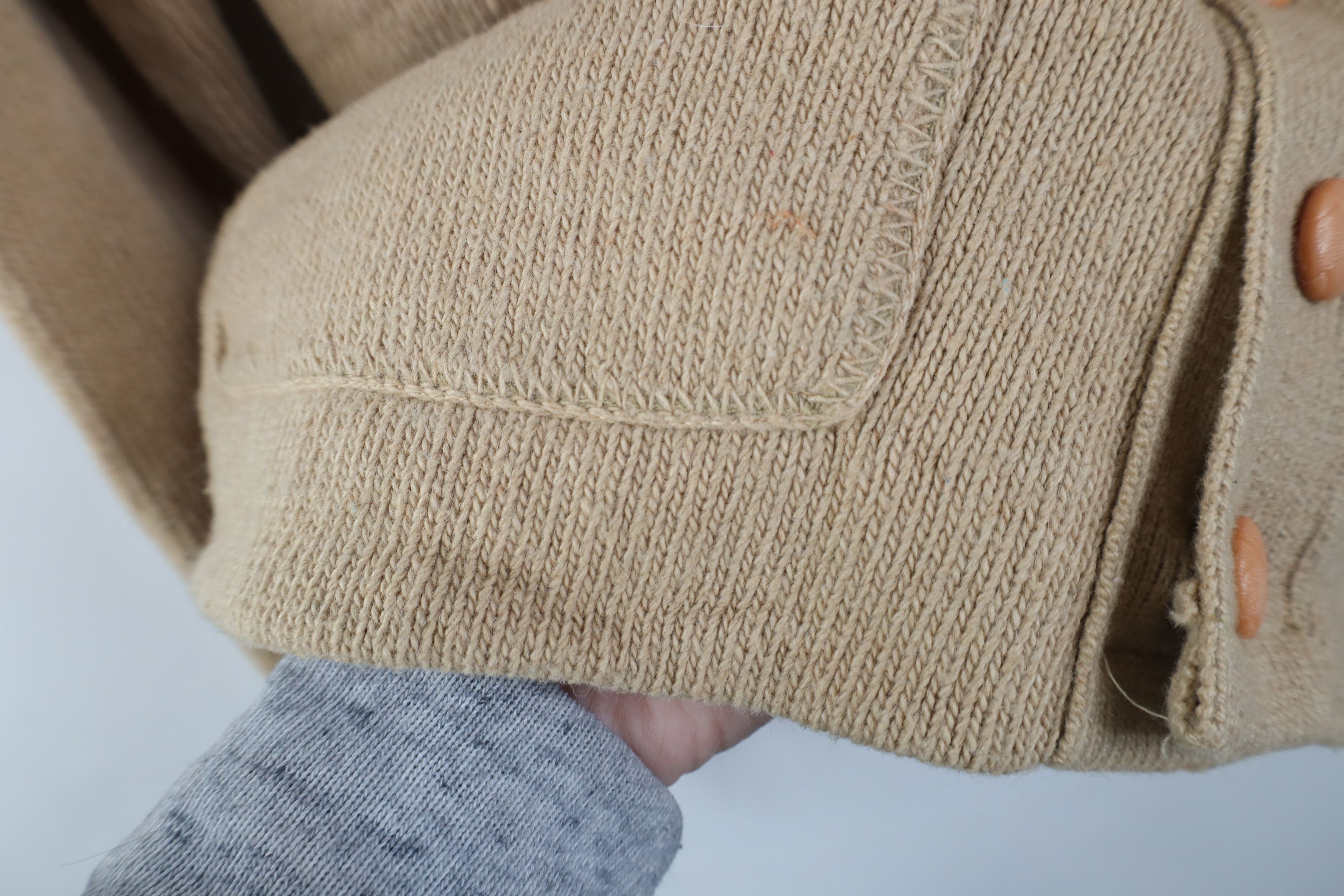 Vintage Vintage 60s Streetwear Ribbed Knit Cardigan Sweater USA Size US S / EU 44-46 / 1 - 7 Thumbnail