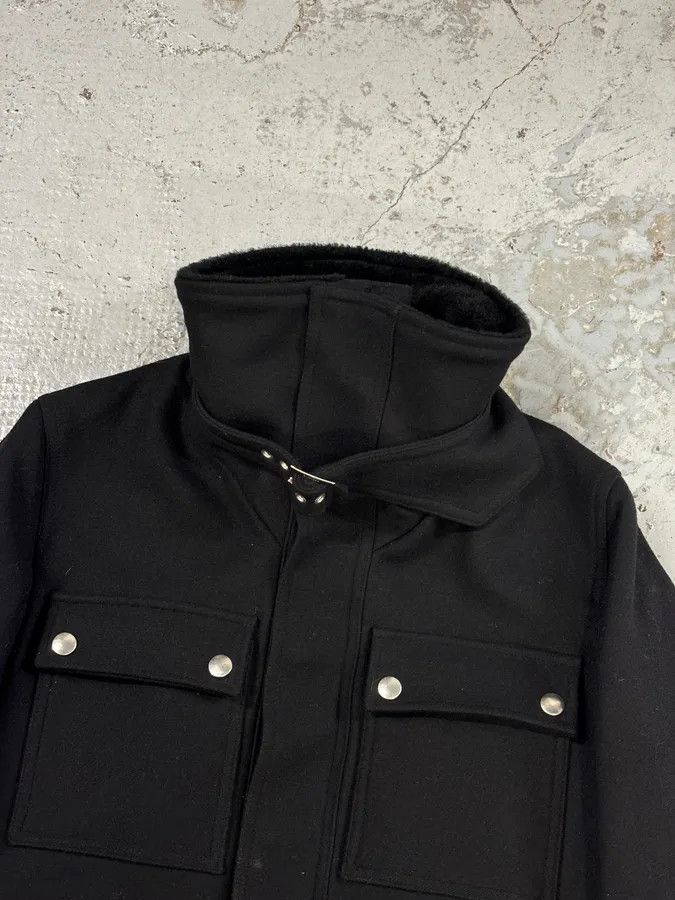 Dior AW2009 Dior Black Wool Multi-Pocket Classy Coat by Kris Van Assche Size US M / EU 48-50 / 2 - 6 Thumbnail