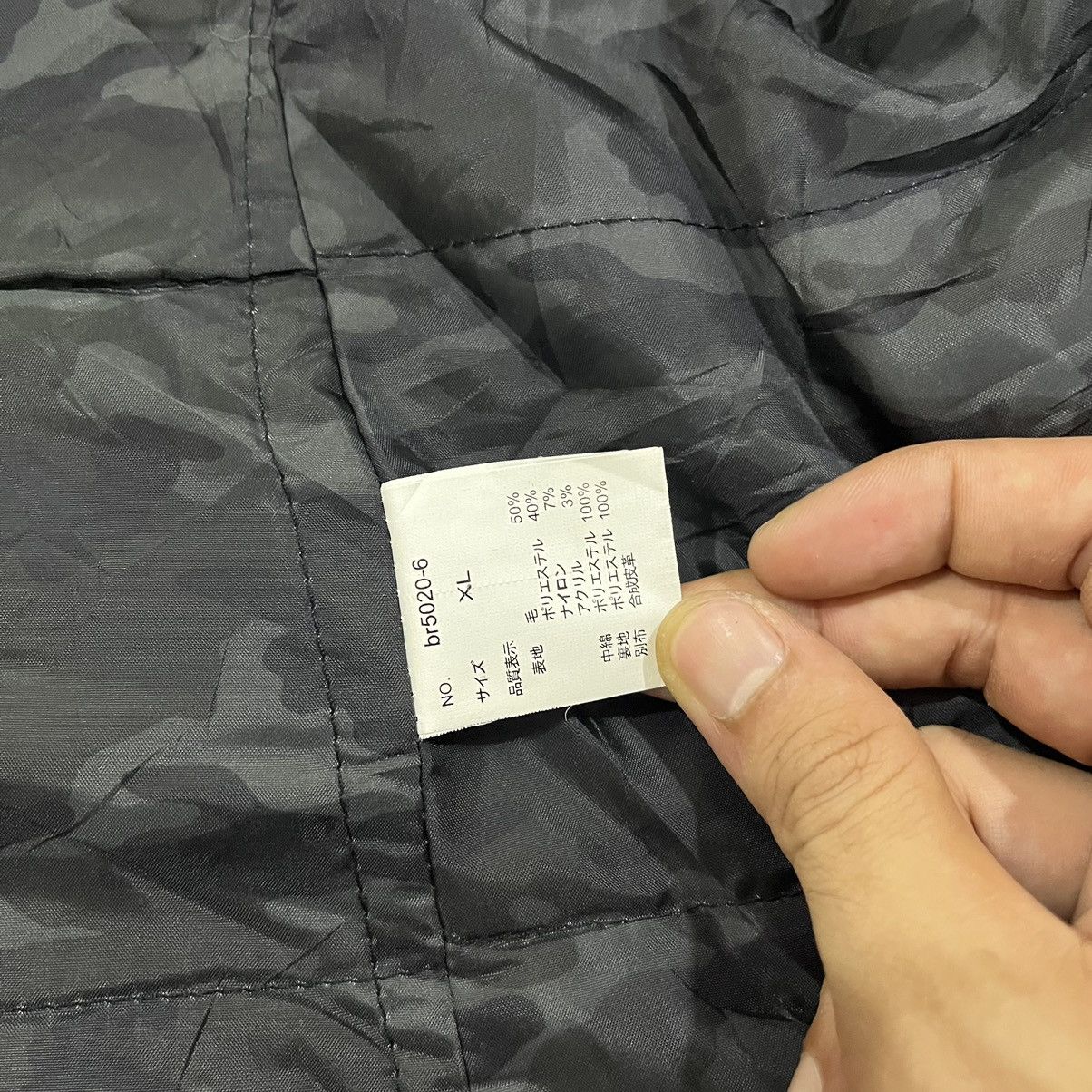 If Six Was Nine 🇯🇵JAPANESE BRAND THINSULATE INSULATION WOOL BUTTON UP JACKET Size US XL / EU 56 / 4 - 7 Thumbnail