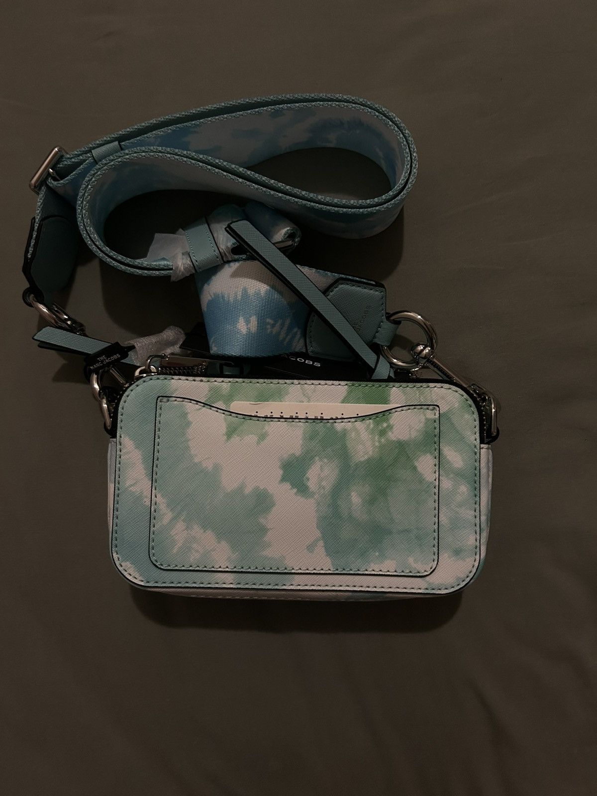 Marc Jacobs Marc Jacobs Tie Dye Snapshot Bag Saffiano Leather Size ONE SIZE - 2 Thumbnail