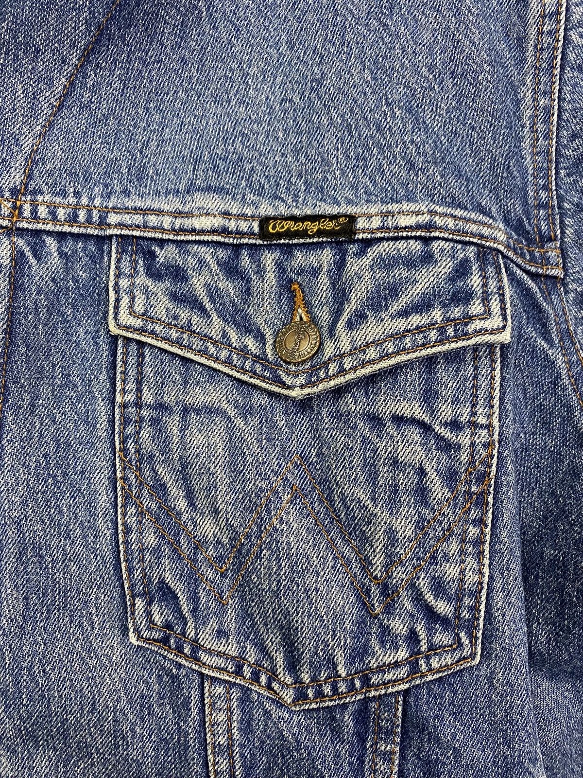 Wrangler Wrangler western sherpa lining denim jacket vintage Size US L / EU 52-54 / 3 - 8 Thumbnail