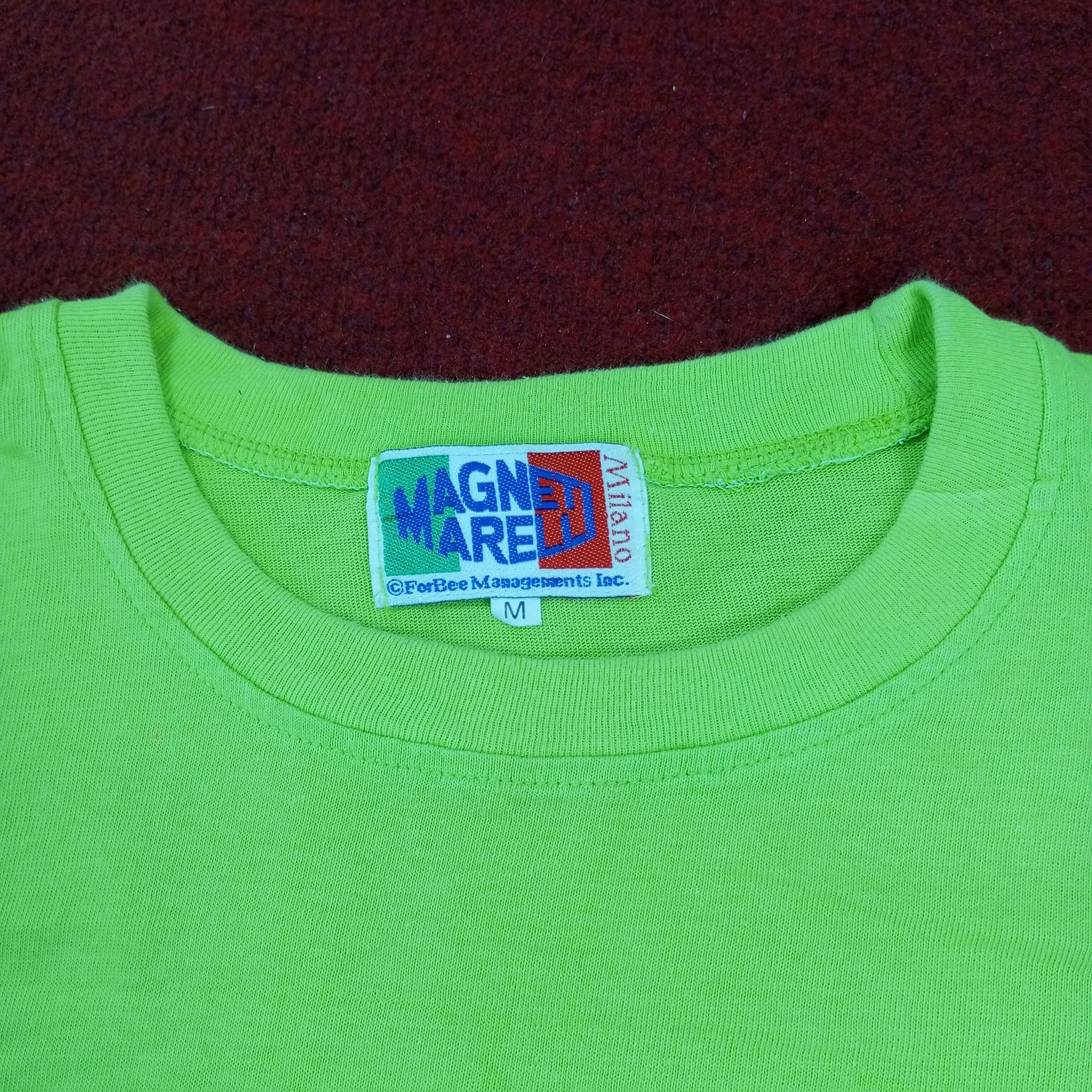 Ferrari × Vintage Magneti Marelli Ferrari Racing Motorsports Style Tshirt Size US L / EU 52-54 / 3 - 7 Thumbnail