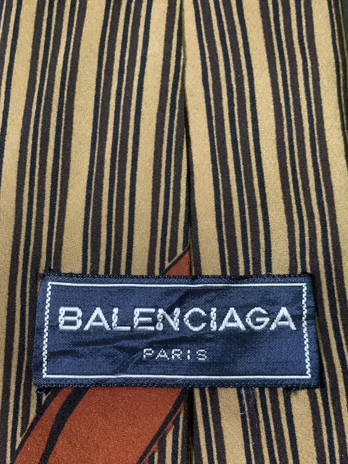 Balenciaga × Designer Rare Design Balenciaga Paris Ties Size ONE SIZE - 5 Thumbnail