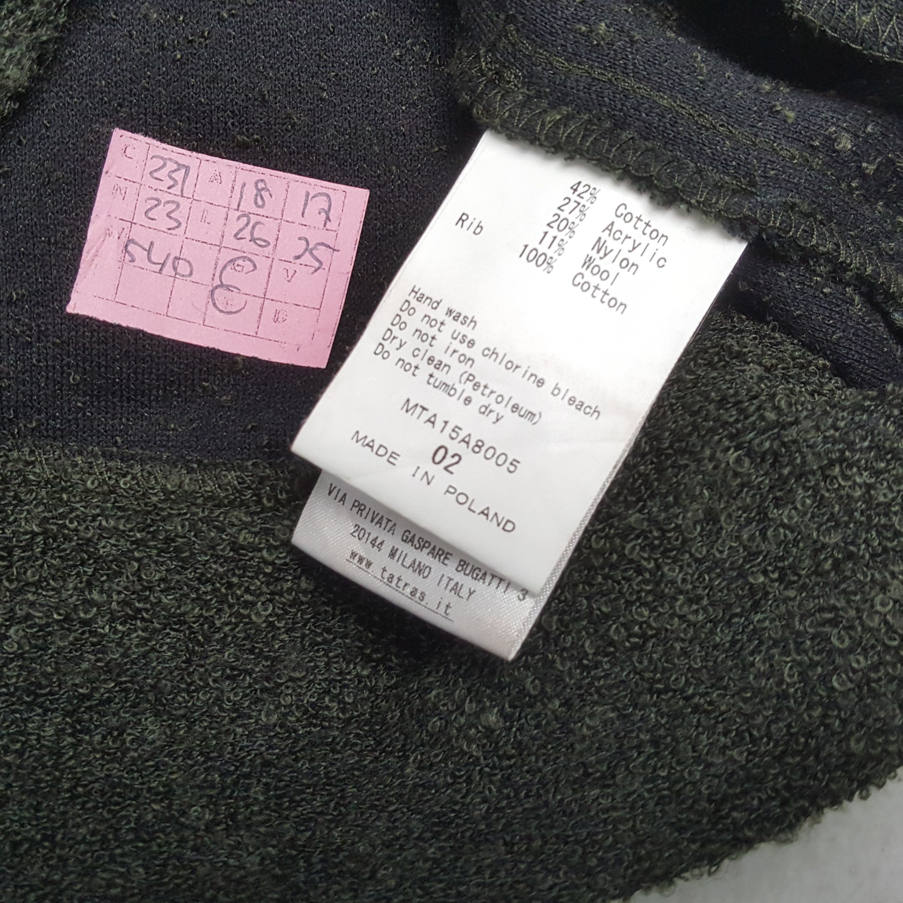 TATRAS × Vintage TATRAS Designer Brand Fashion Style Jacket Size XS / US 0-2 / IT 36-38 - 8 Thumbnail