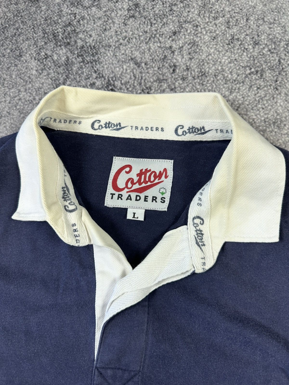 Cotton Traders Vintage Cotton Traders 5 Nations Rugby Polo Long Streetwear Size US L / EU 52-54 / 3 - 5 Thumbnail