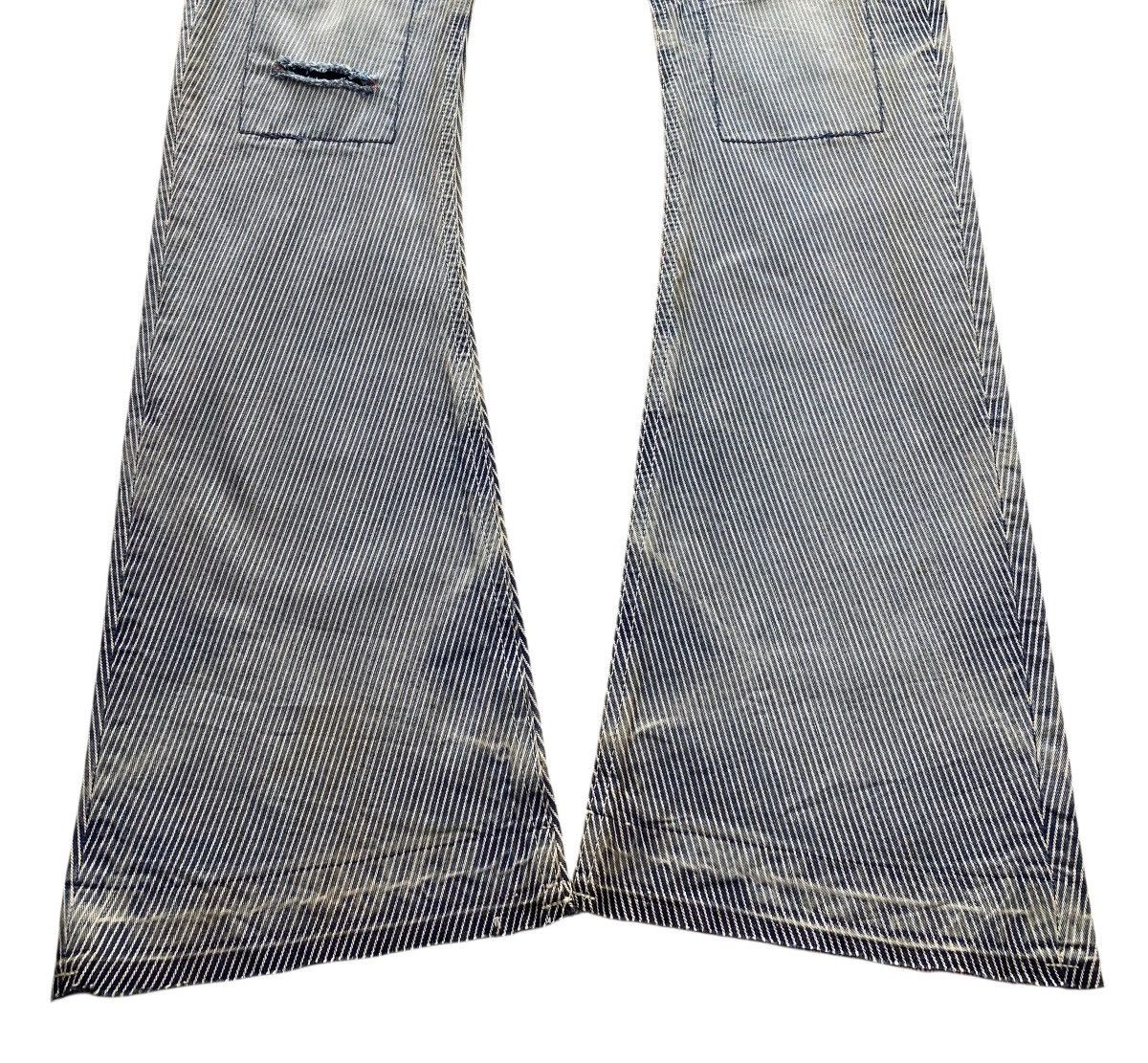 Lee Lee Ripped Style Twisted Leg Flare Jeans Size US 30 / EU 46 - 5 Thumbnail