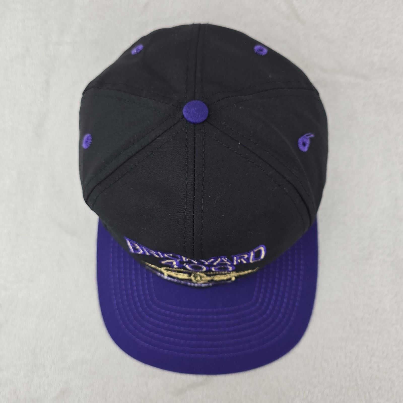 Logo 7 Vintage Nascar Brickyard 400 Snapback Hat Logo 7 90s Size ONE SIZE - 3 Thumbnail