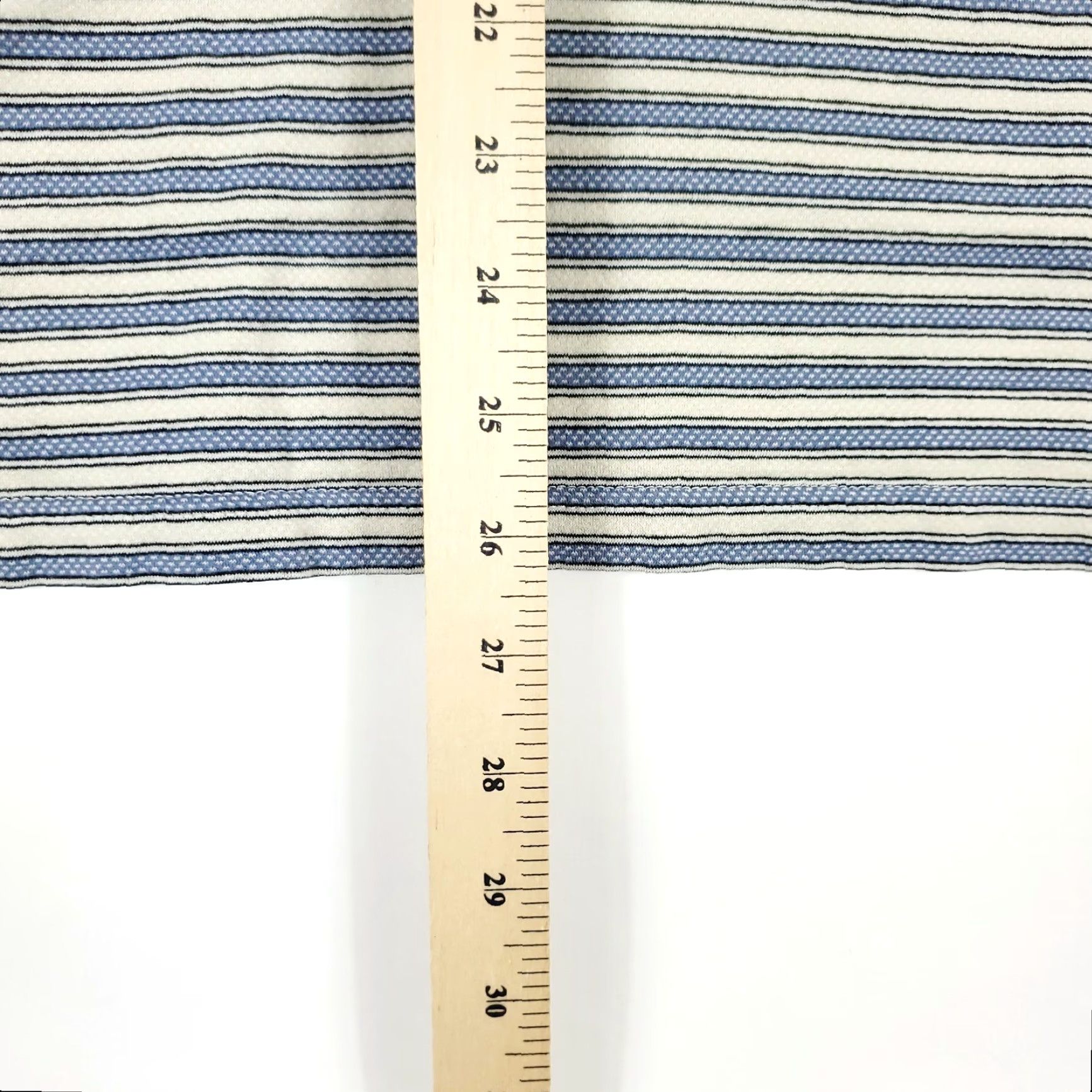 Vintage VINTAGE Pebble Beach Polo Shirt Gray Striped Polo Mens XL 100% Cotton Golf Preppy 60s Theme Men Size US XL / EU 56 / 4 - 5 Thumbnail
