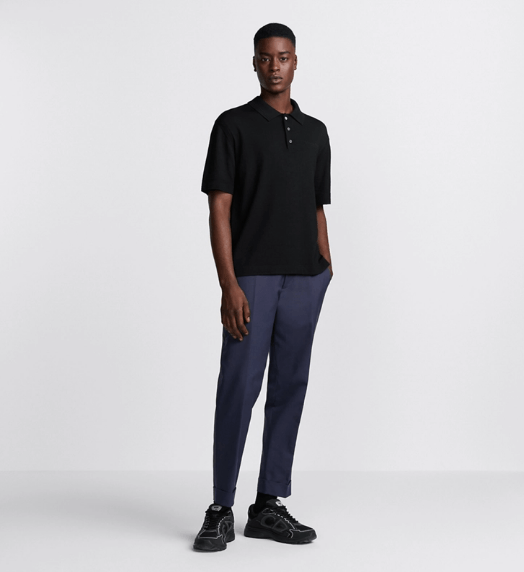 Dior o1w1db11025 493M80 Dior Couture Polo Shirt in Black Size US M / EU 48-50 / 2 - 5 Thumbnail