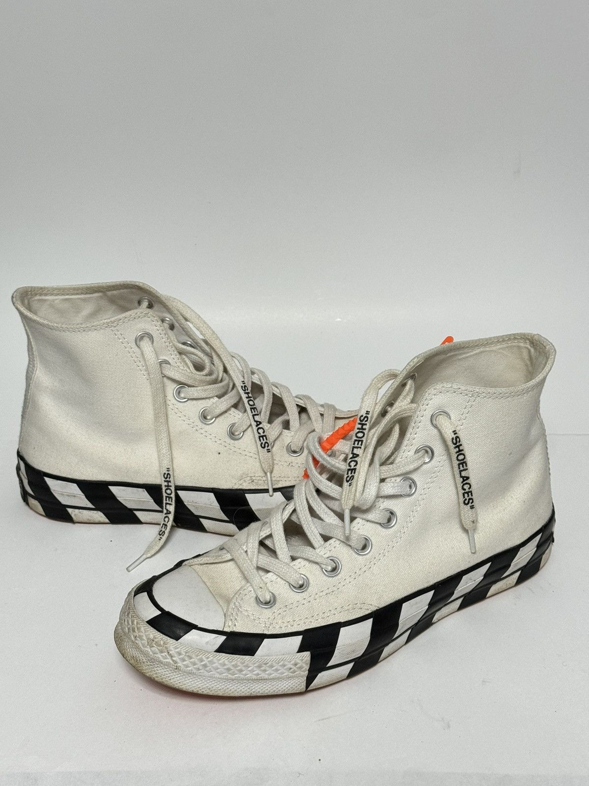 Converse × Off-White Converse chuck taylor all star 70 Hi off white Size US 7.5 / EU 40-41 - 1 Thumbnail