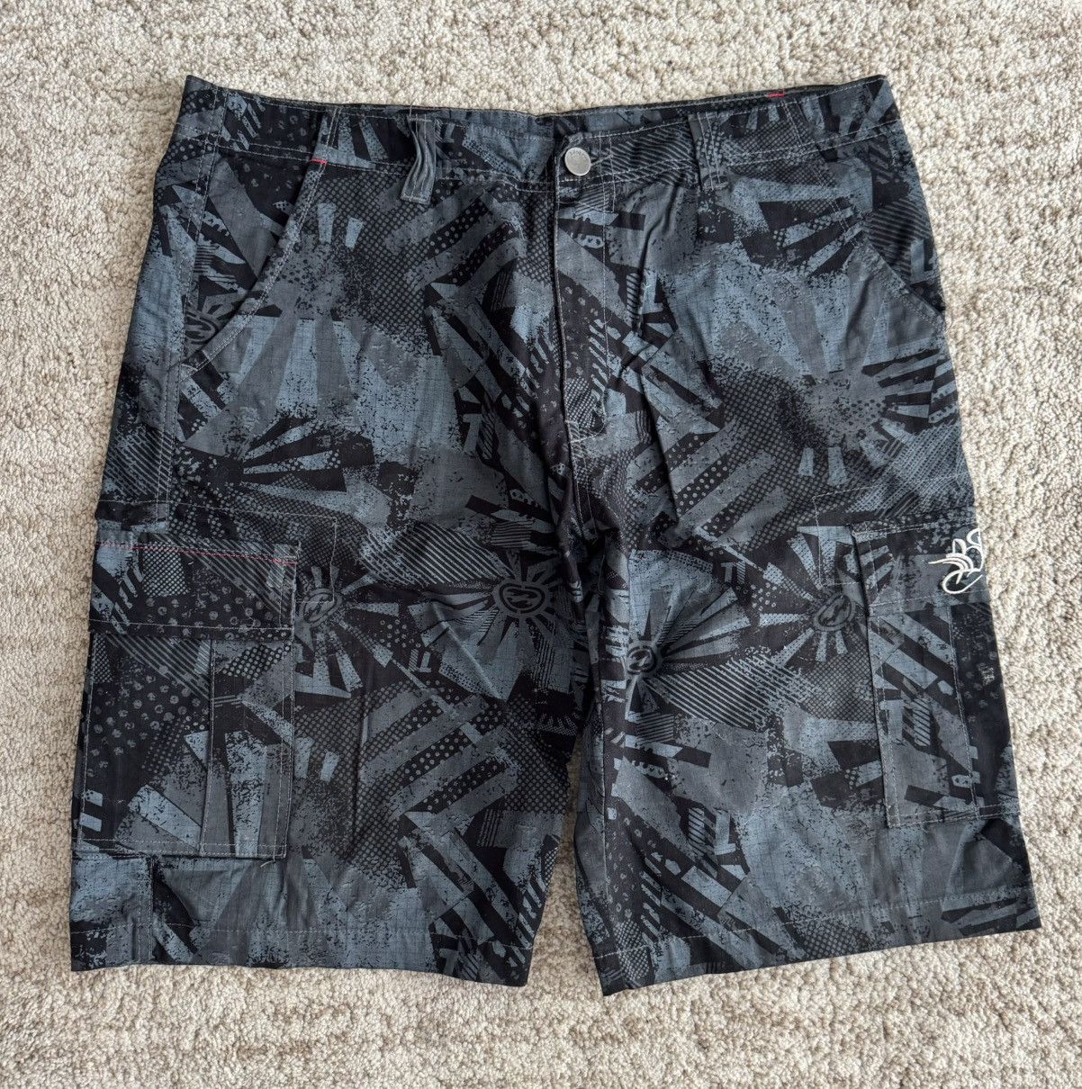 Vintage Billabong Rare rap Jorts Shorts HipHop Style Size US 36 / EU 52 - 1 Thumbnail