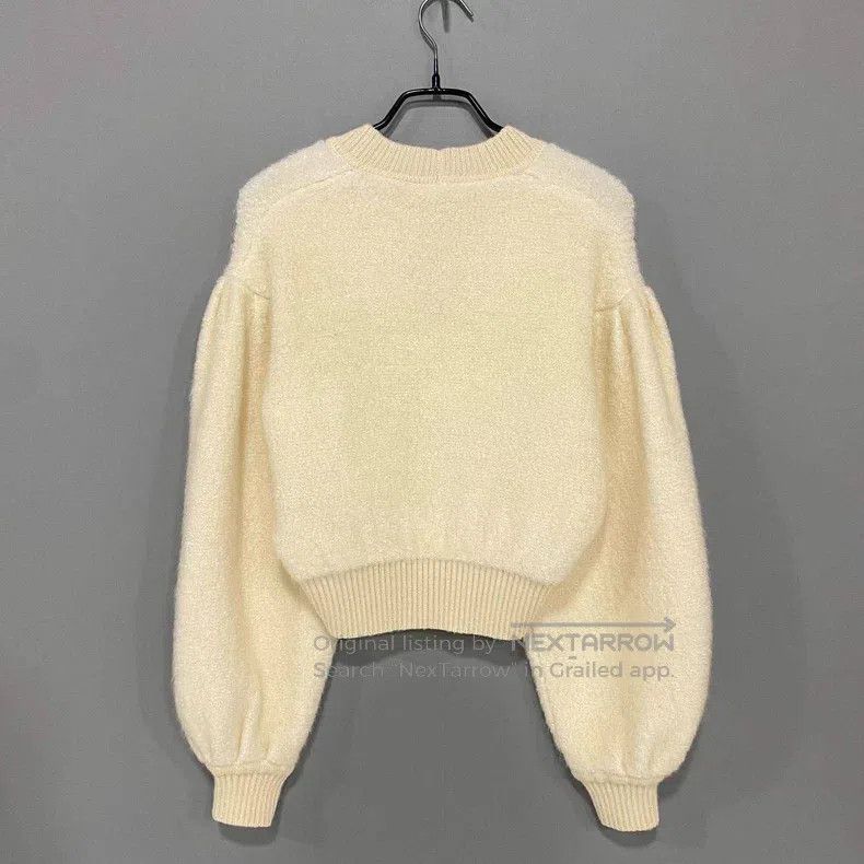 Fendi Fendi Embroidered Logo Mohair Knit Cardigan Size XS / US 0-2 / IT 36-38 - 3 Thumbnail