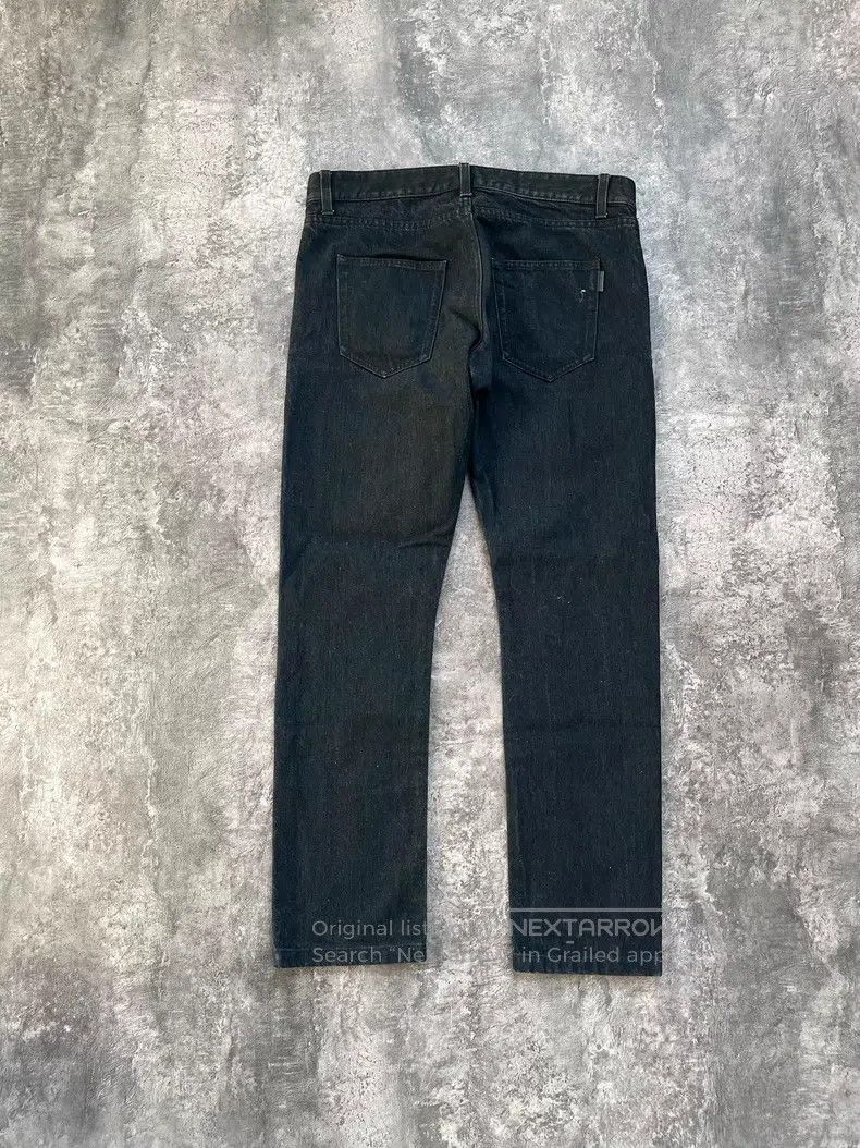 Saint Laurent Paris Saint Laurent Paris Washed black gray straight-leg denim j Size US 31 - 6 Thumbnail