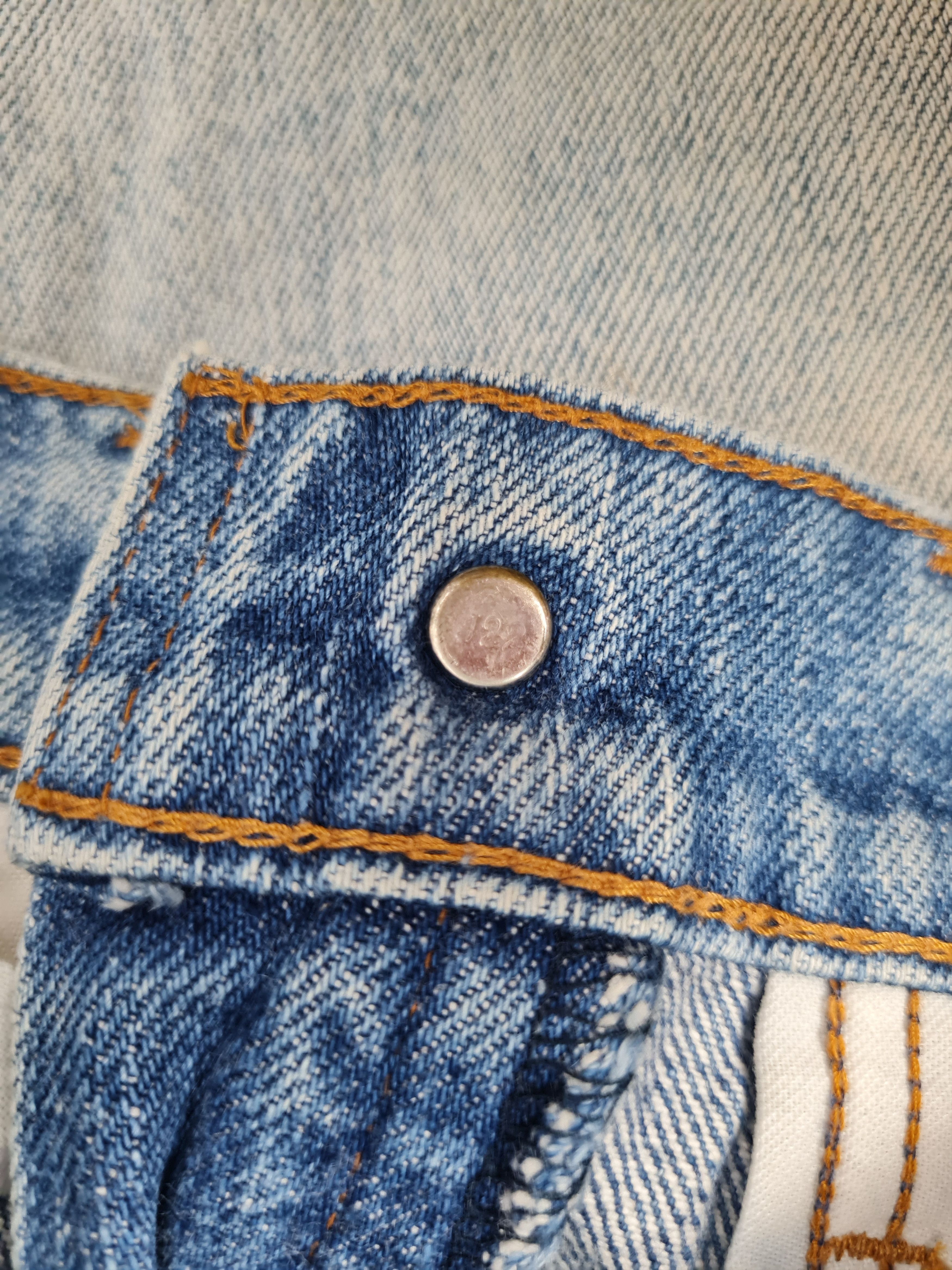 Levi's Vintage Clothing Vtg LEVIS 603 Slim Cut Light Blue Jeans L0368 Size 29X28 Size US 33 - 13 Thumbnail
