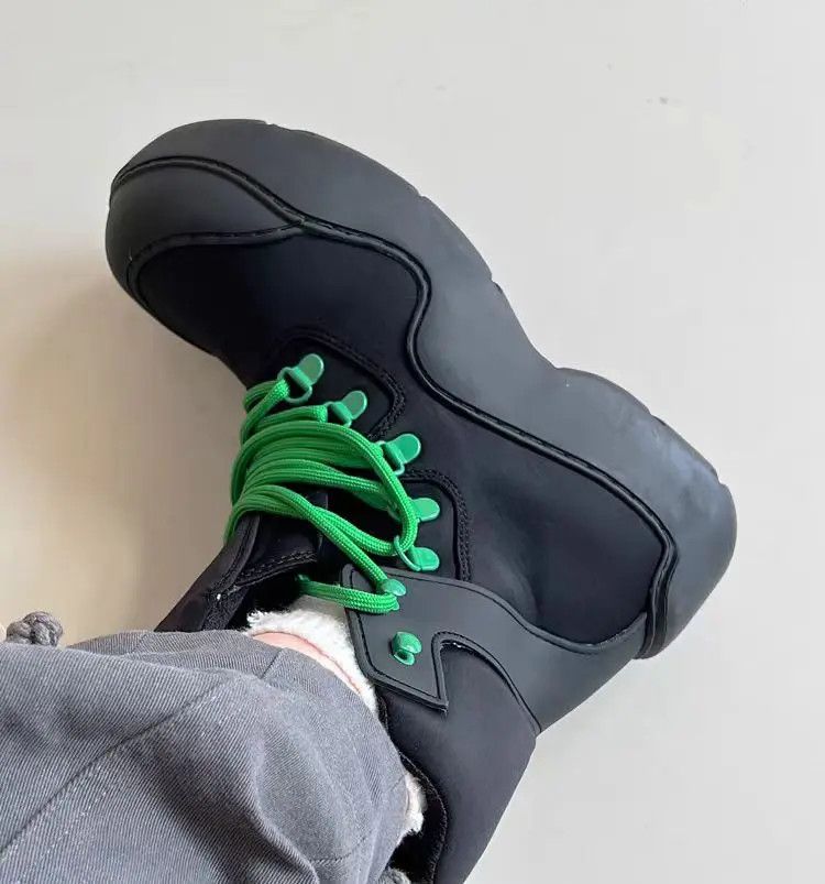 Designer × Japanese Brand Retro Thick Sole High Top Martin Boots Size US 9.5 / EU 42-43 - 2 Thumbnail