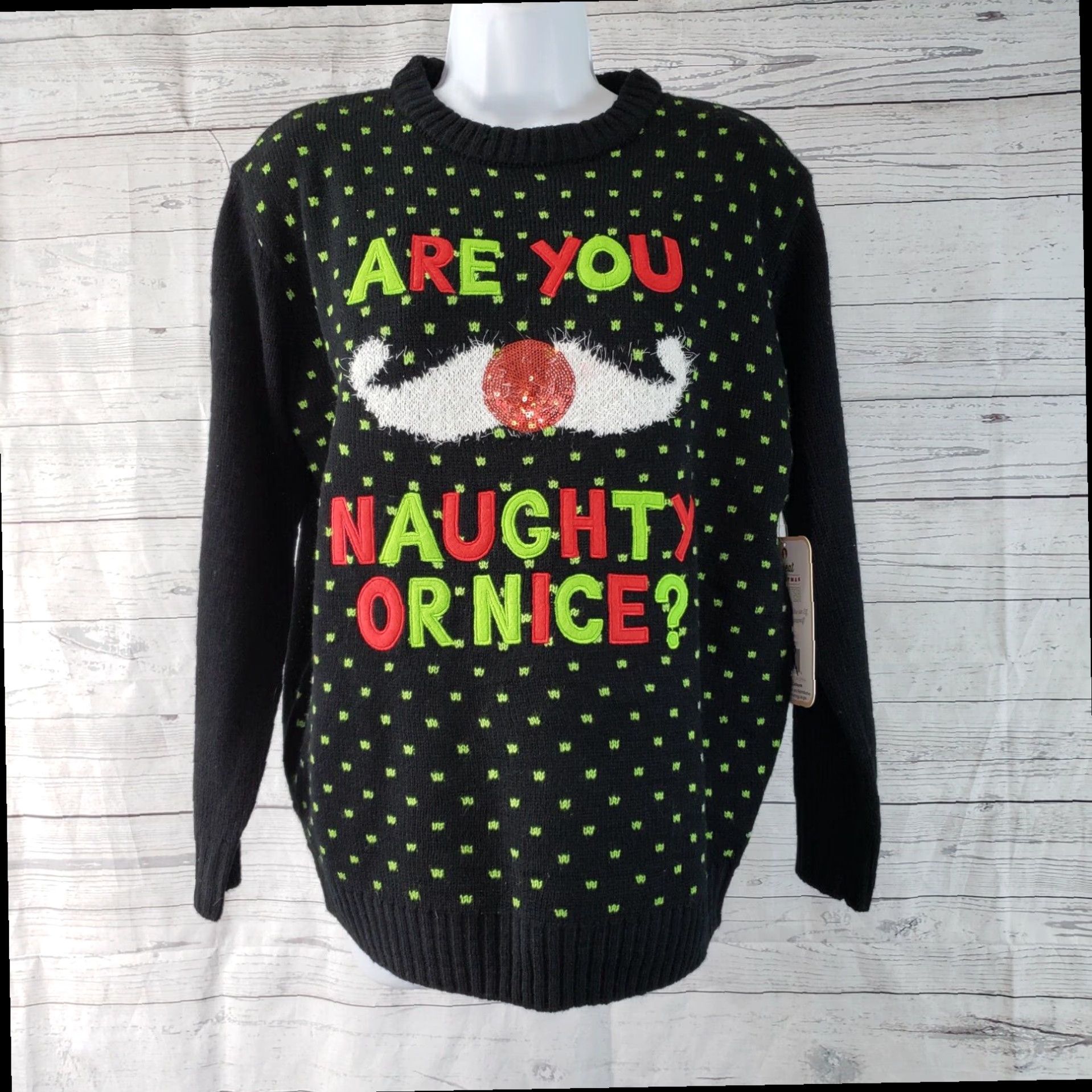 Shops diy naughty christmas sweater