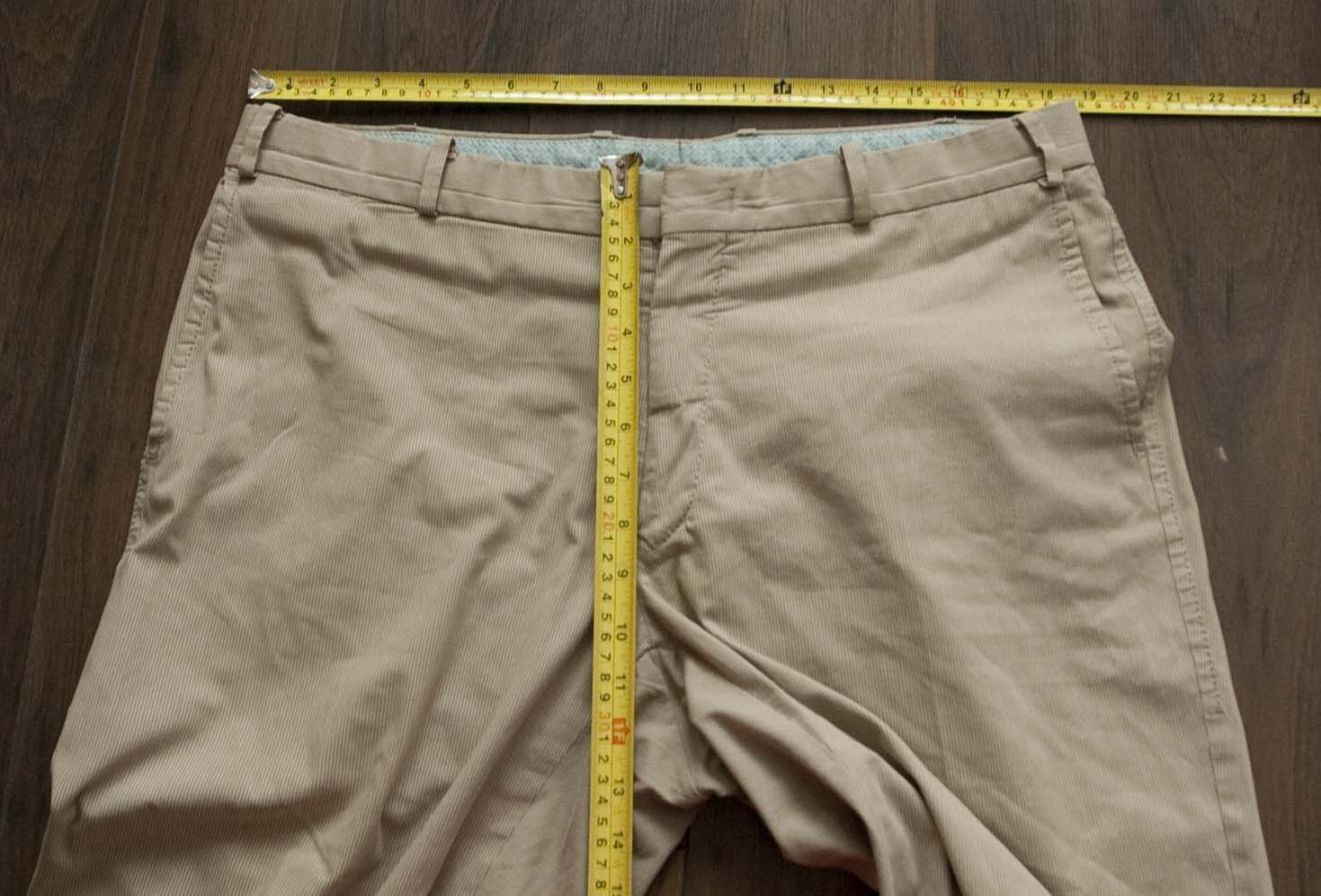 Incotex Incotex Ivory Pants Size 37x31.5 Brown Size US 37 - 6 Thumbnail