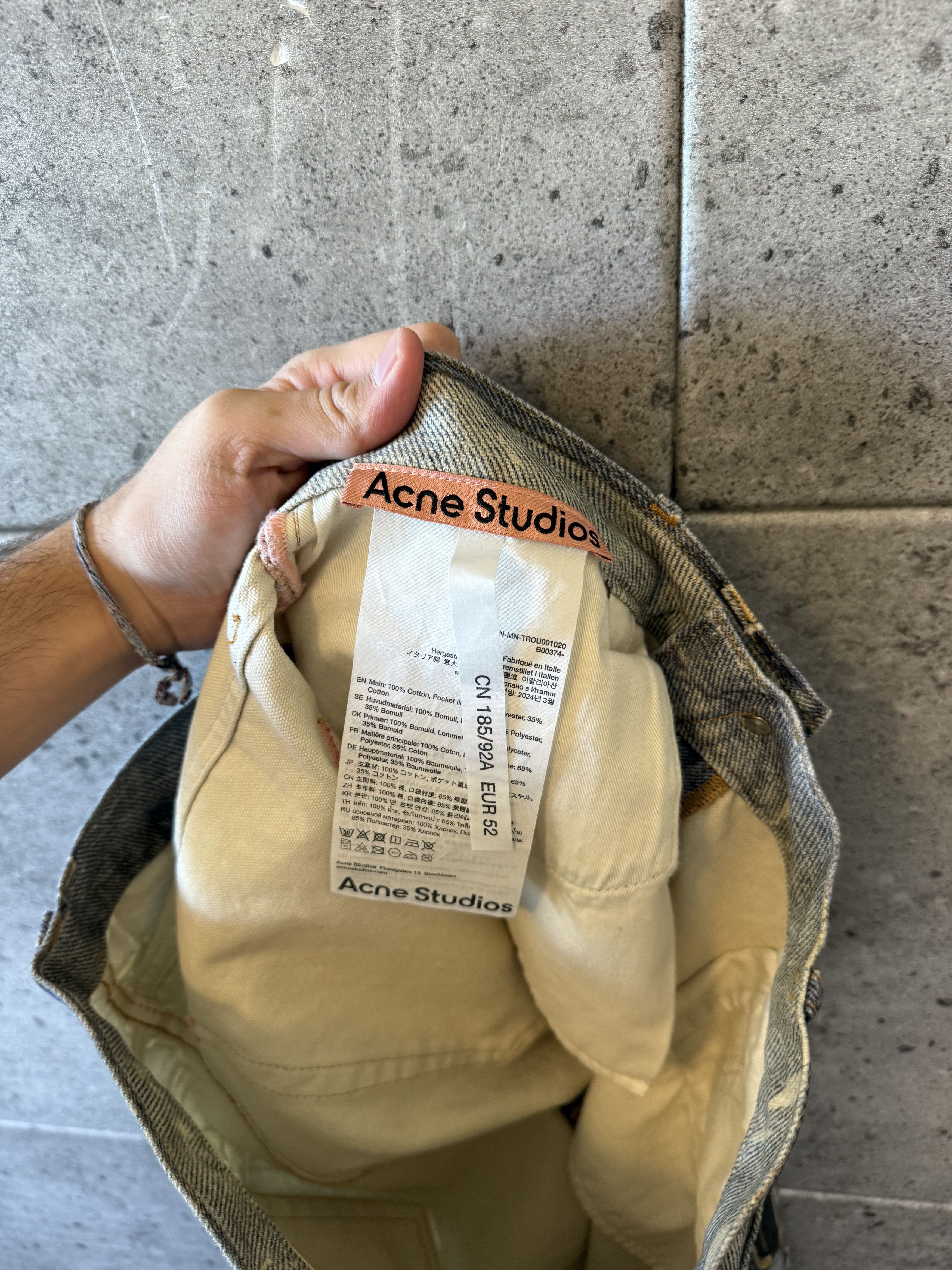Acne Studios Acne studios trompe loeli key chain denim Size US 35 - 8 Thumbnail