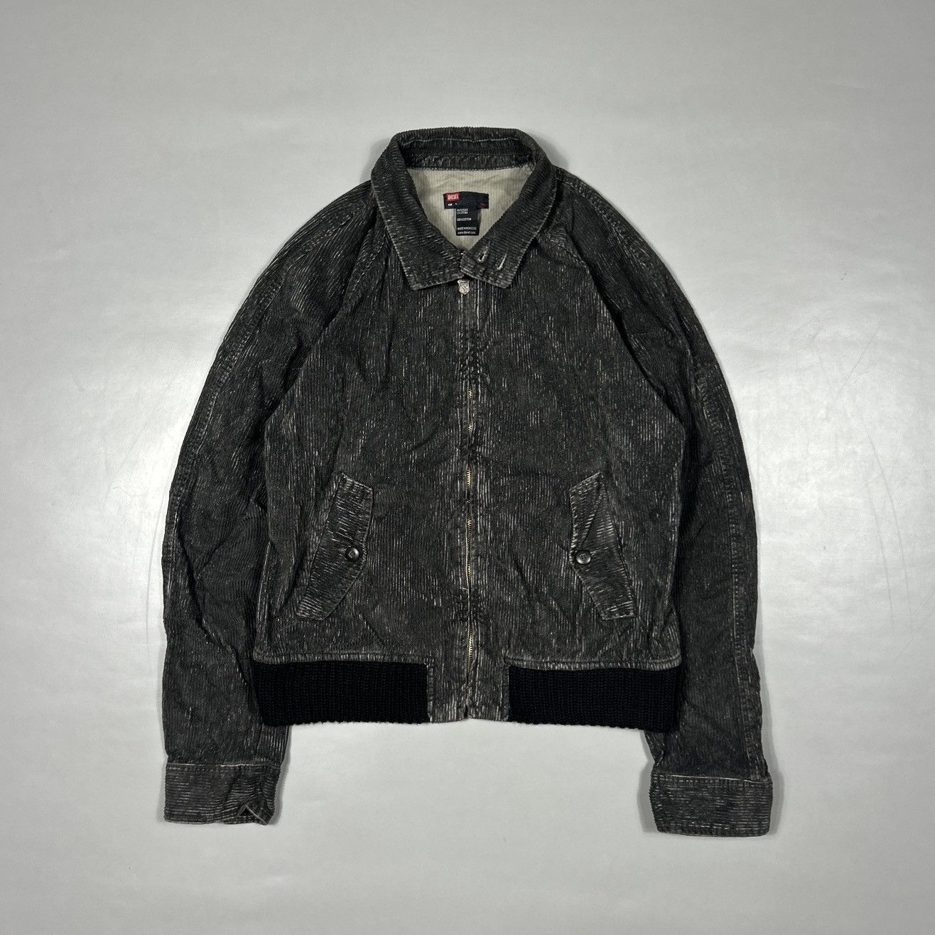 Diesel Vintage Diesel Corduroy Velour Jacket Size US L / EU 52-54 / 3 - 1 Thumbnail