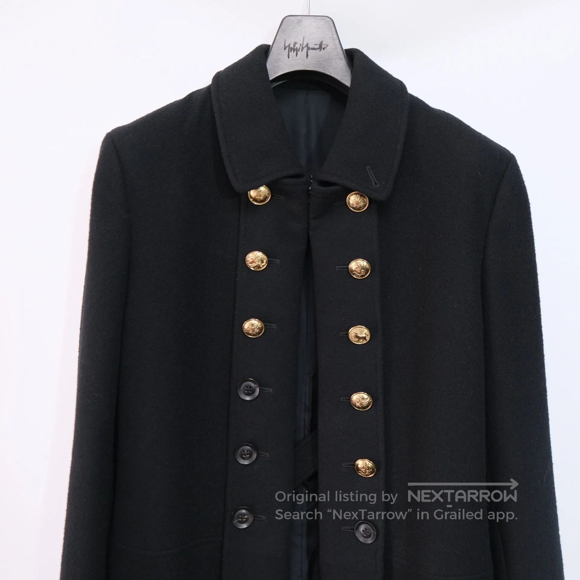 Yohji Yamamoto Yohji Yamamoto Napoleon Gold Button Coat. Size US M / EU 48-50 / 2 - 6 Thumbnail